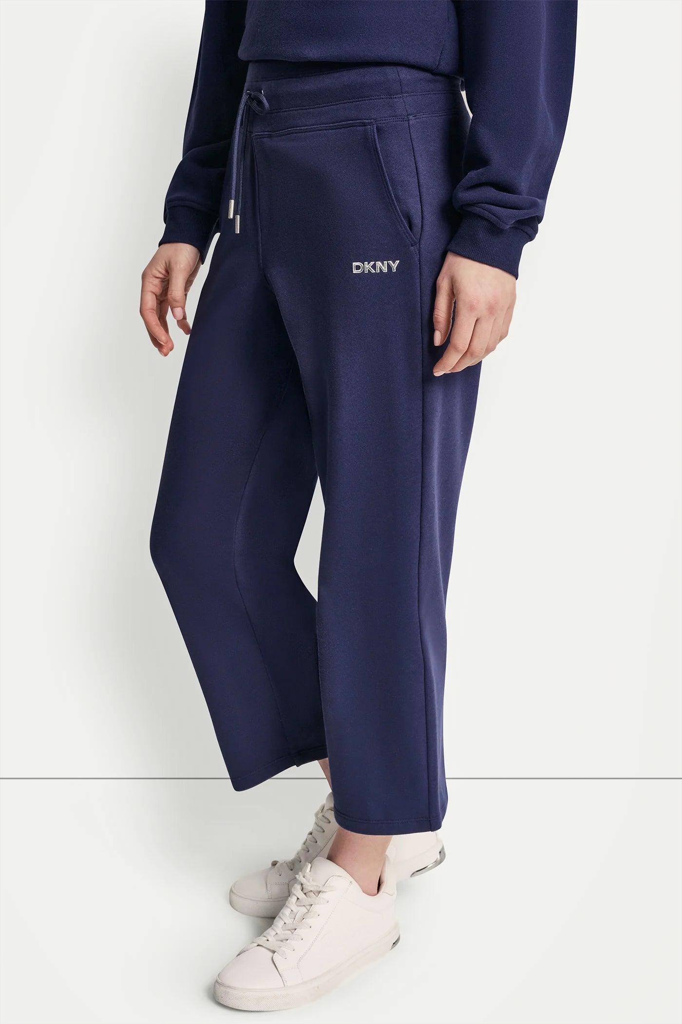 METALLIC BUBBLE LOGO CROPPED HIGH-RISE PANTS VIEW 4 | Sweatshirts & Joggers METALLIC BUBBLE LOGO CROPPED HIGH-RISE PANTS VIEW 4 | Sweatshirts & Joggers