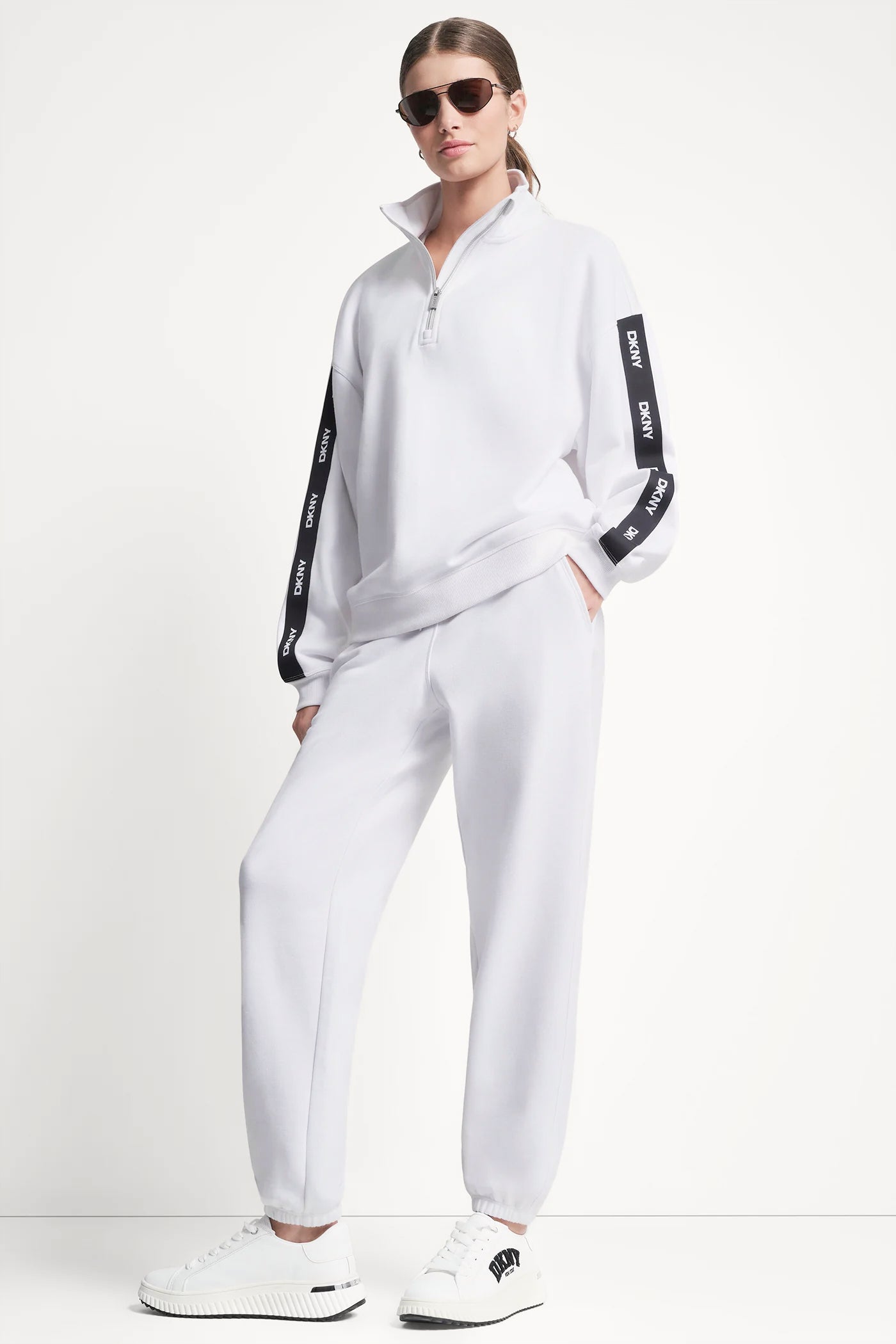 LOGO QUARTER-ZIP SWEATSHIRT VIEW 5 | Sweatshirts & Joggers LOGO QUARTER-ZIP SWEATSHIRT VIEW 5 | Sweatshirts & Joggers