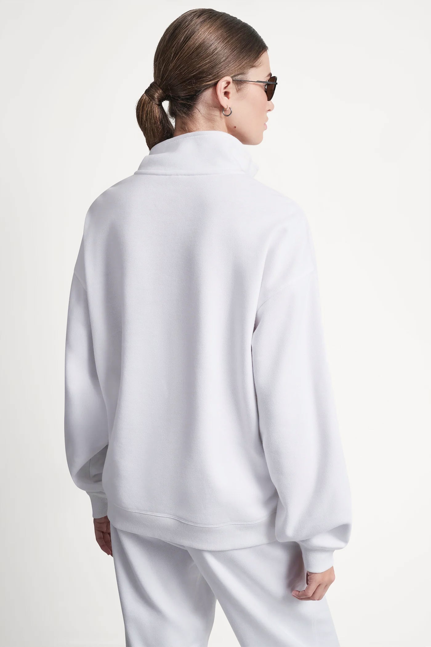 LOGO QUARTER-ZIP SWEATSHIRT VIEW 3 | Sweatshirts & Joggers LOGO QUARTER-ZIP SWEATSHIRT VIEW 3 | Sweatshirts & Joggers