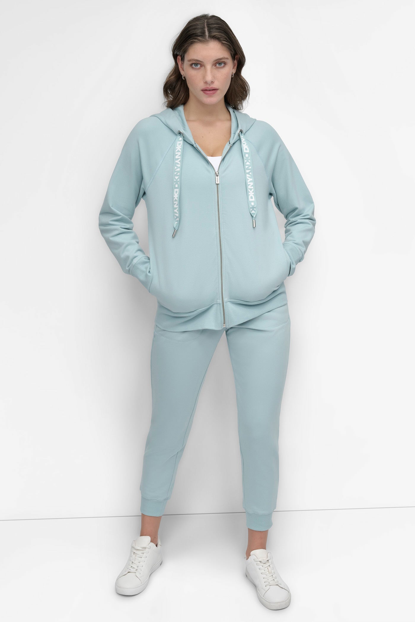 TWO-TONE LOGO DRAWSTRING HOODIE View 2 | Sweatshirts & Joggers TWO-TONE LOGO DRAWSTRING HOODIE View 2 | Sweatshirts & Joggers