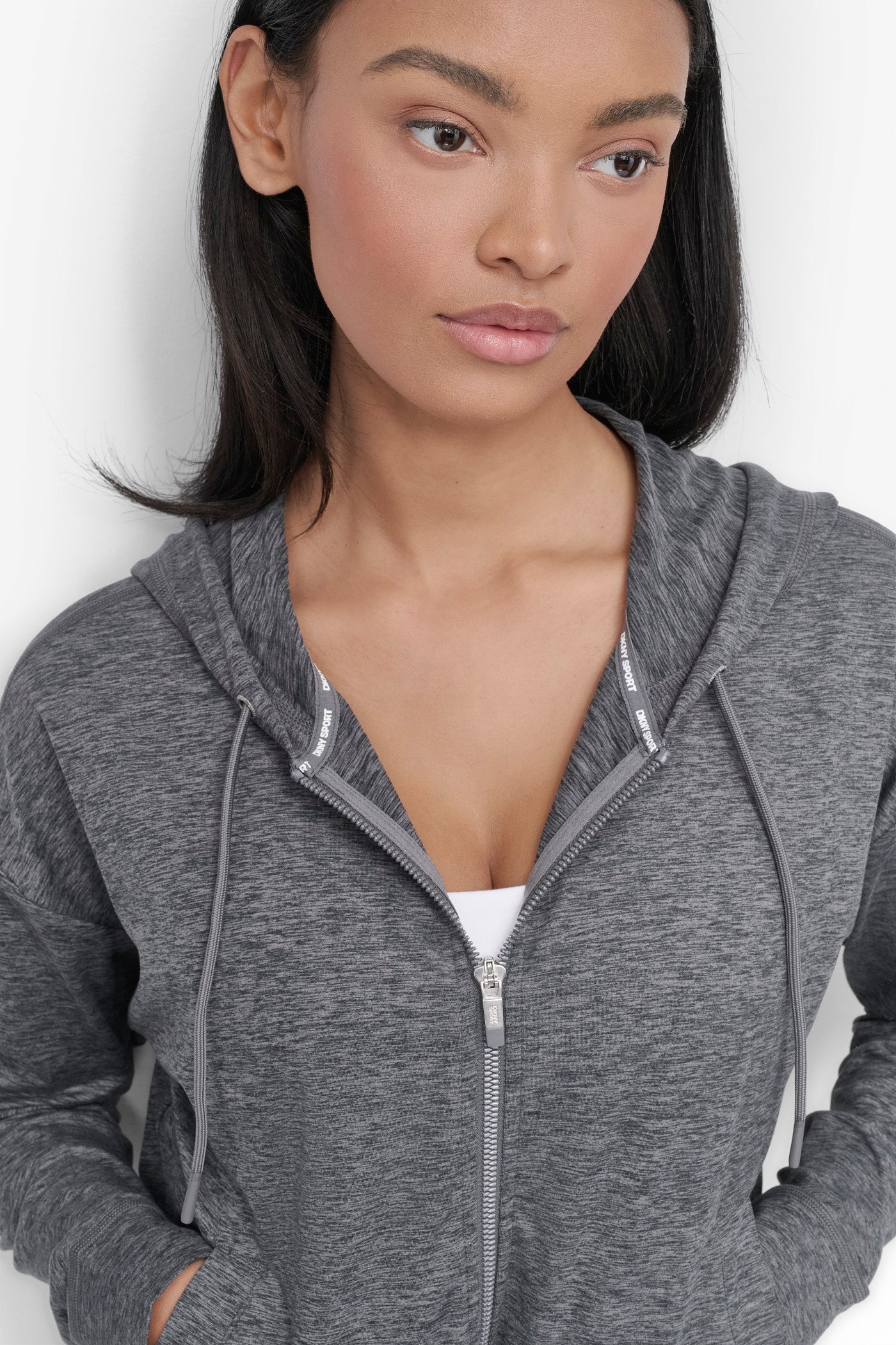 CROPPED SPACE-DYED HOODIE VIEW 4 | SALE CLOTHING CROPPED SPACE-DYED HOODIE VIEW 4 | SALE CLOTHING