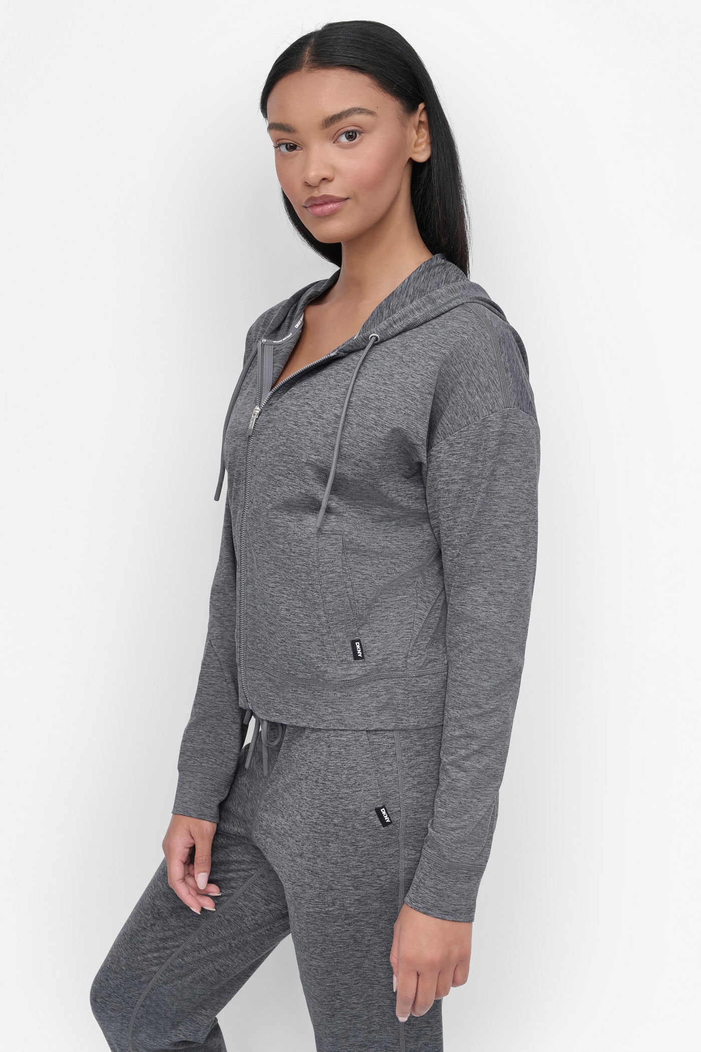CROPPED SPACE-DYED HOODIE VIEW 3 | SALE CLOTHING CROPPED SPACE-DYED HOODIE VIEW 3 | SALE CLOTHING