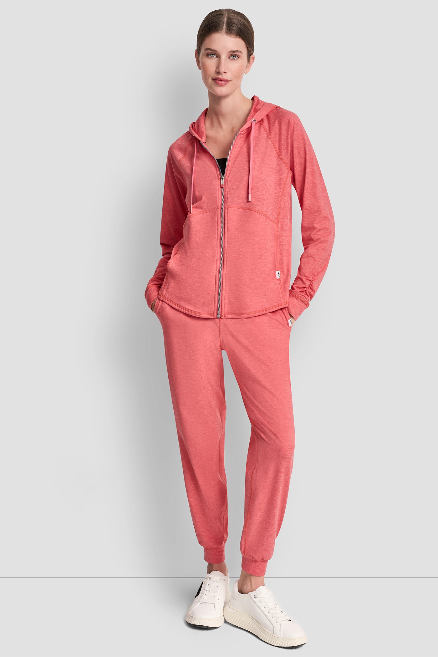 SPACE-DYED HOODED JACKET VIEW 5 | Women's Clearance SPACE-DYED HOODED JACKET VIEW 5 | Women's Clearance