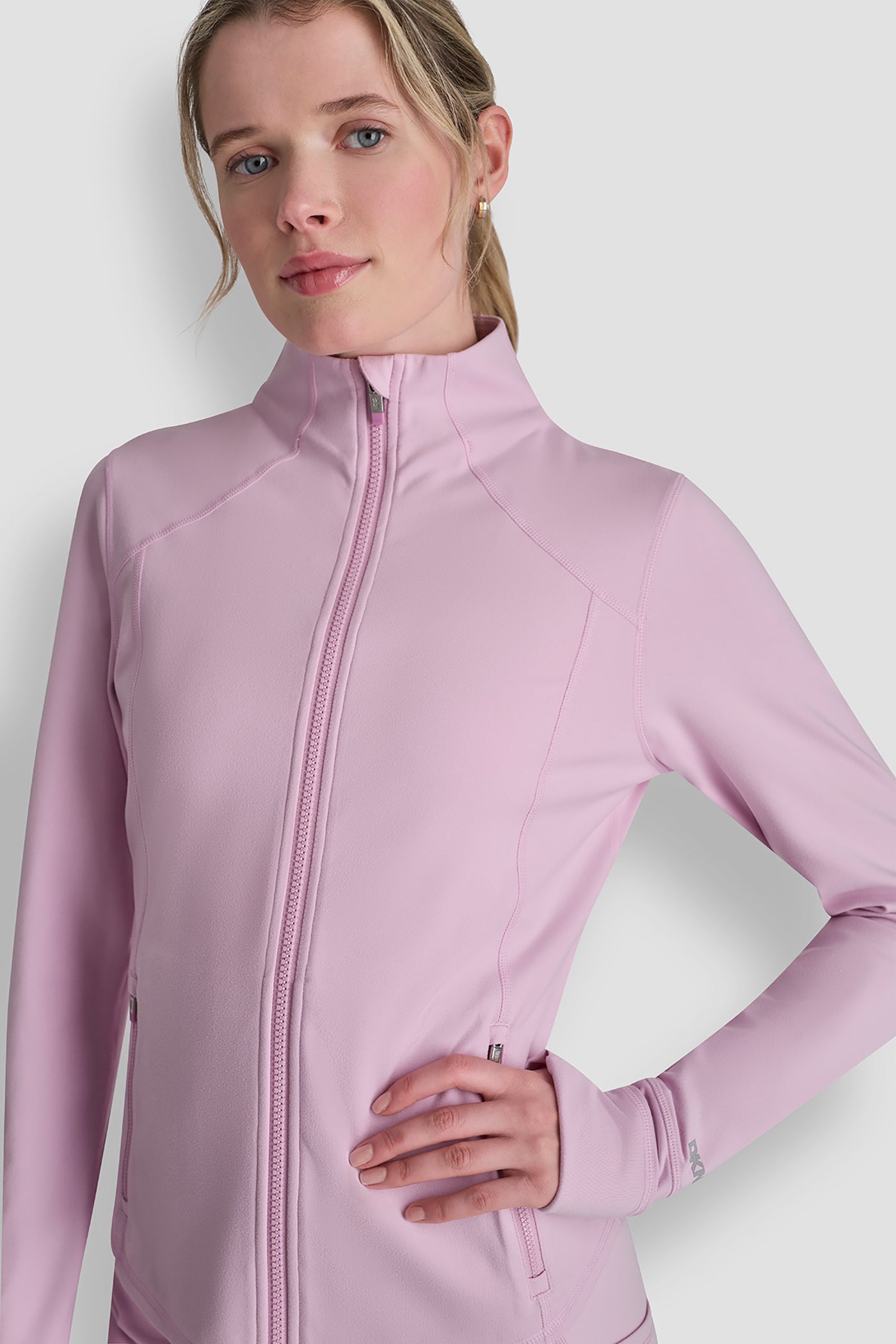 FUNNEL NECK FULL ZIP JACKET VIEW 2 FUNNEL NECK FULL ZIP JACKET VIEW 2