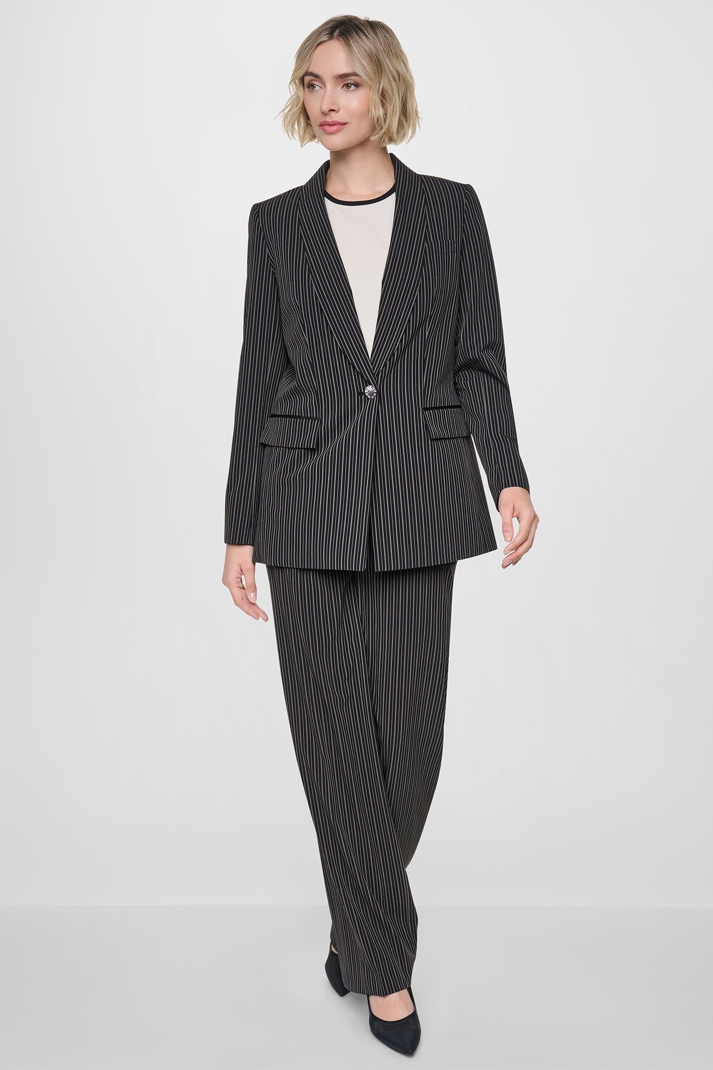 PINSTRIPE COMMUTER BLAZER View 2 | Jackets & Blazers PINSTRIPE COMMUTER BLAZER View 2 | Jackets & Blazers