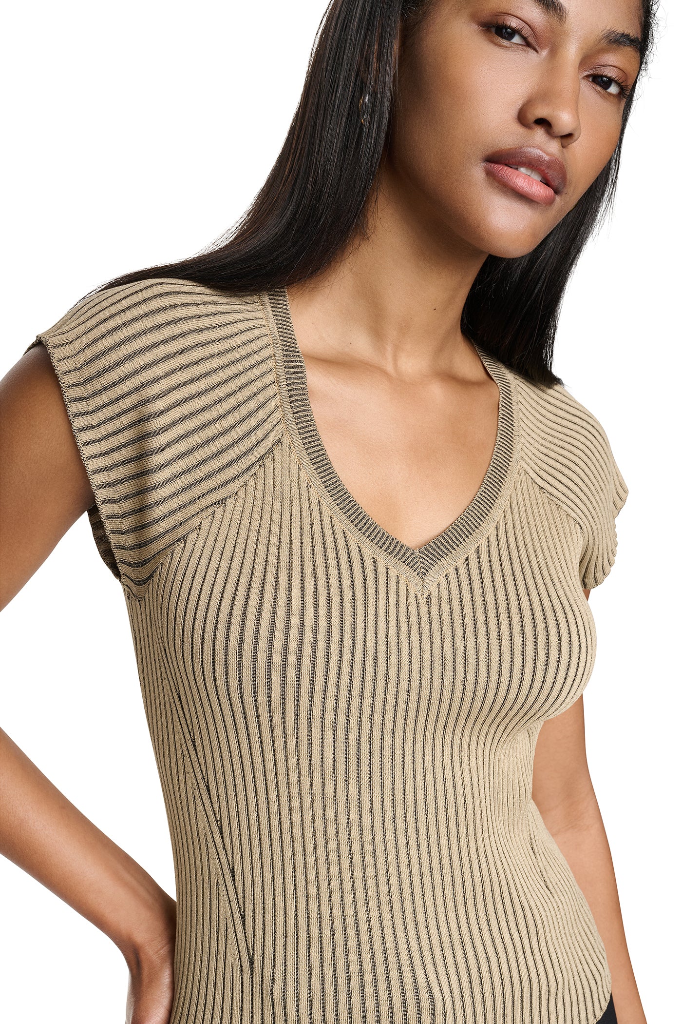 RIB KNIT SWEATER View 2 | SALE RIB KNIT SWEATER View 2 | SALE