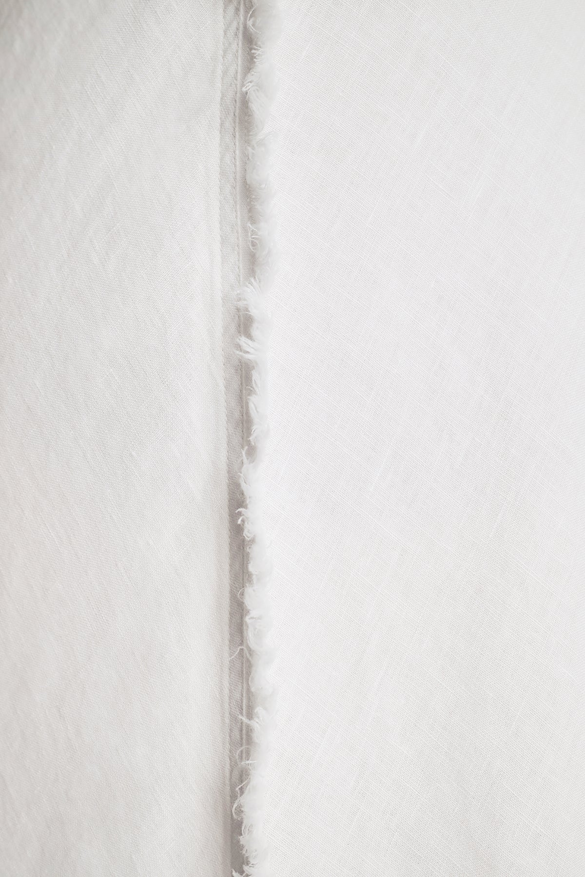 FRAYED LINEN MAXI DRESS VIEW 2