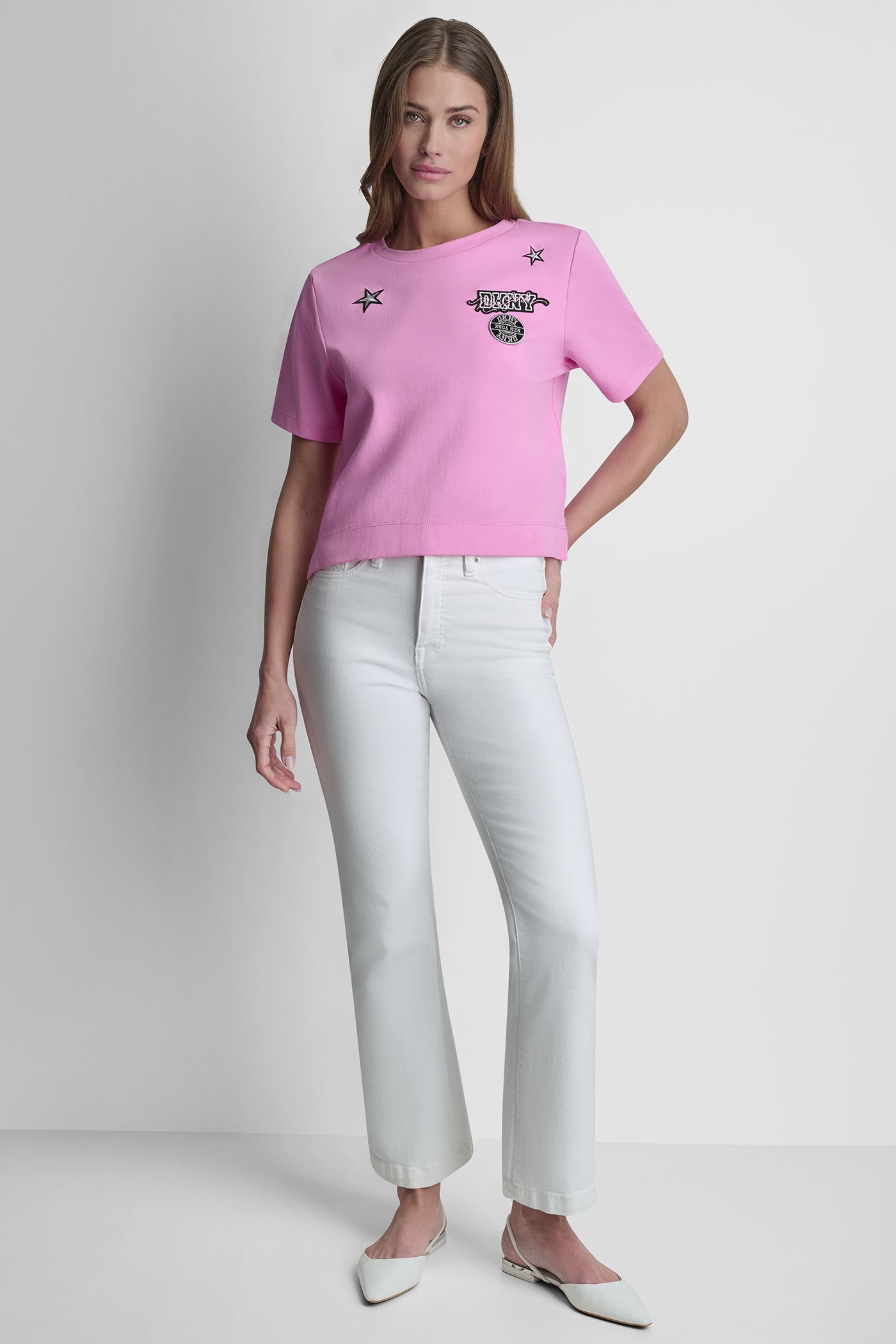 COTTON SHORT SLEEVE LOGO TOP VIEW 7 | Gifts Under $100 COTTON SHORT SLEEVE LOGO TOP VIEW 7 | Gifts Under $100