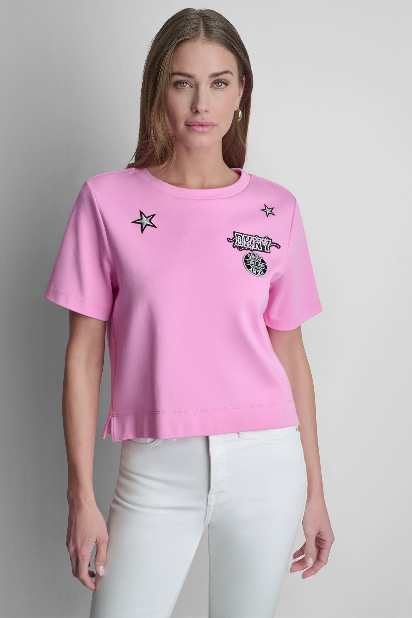 COTTON SHORT SLEEVE LOGO TOP View 2 | SALE COTTON SHORT SLEEVE LOGO TOP View 2 | SALE
