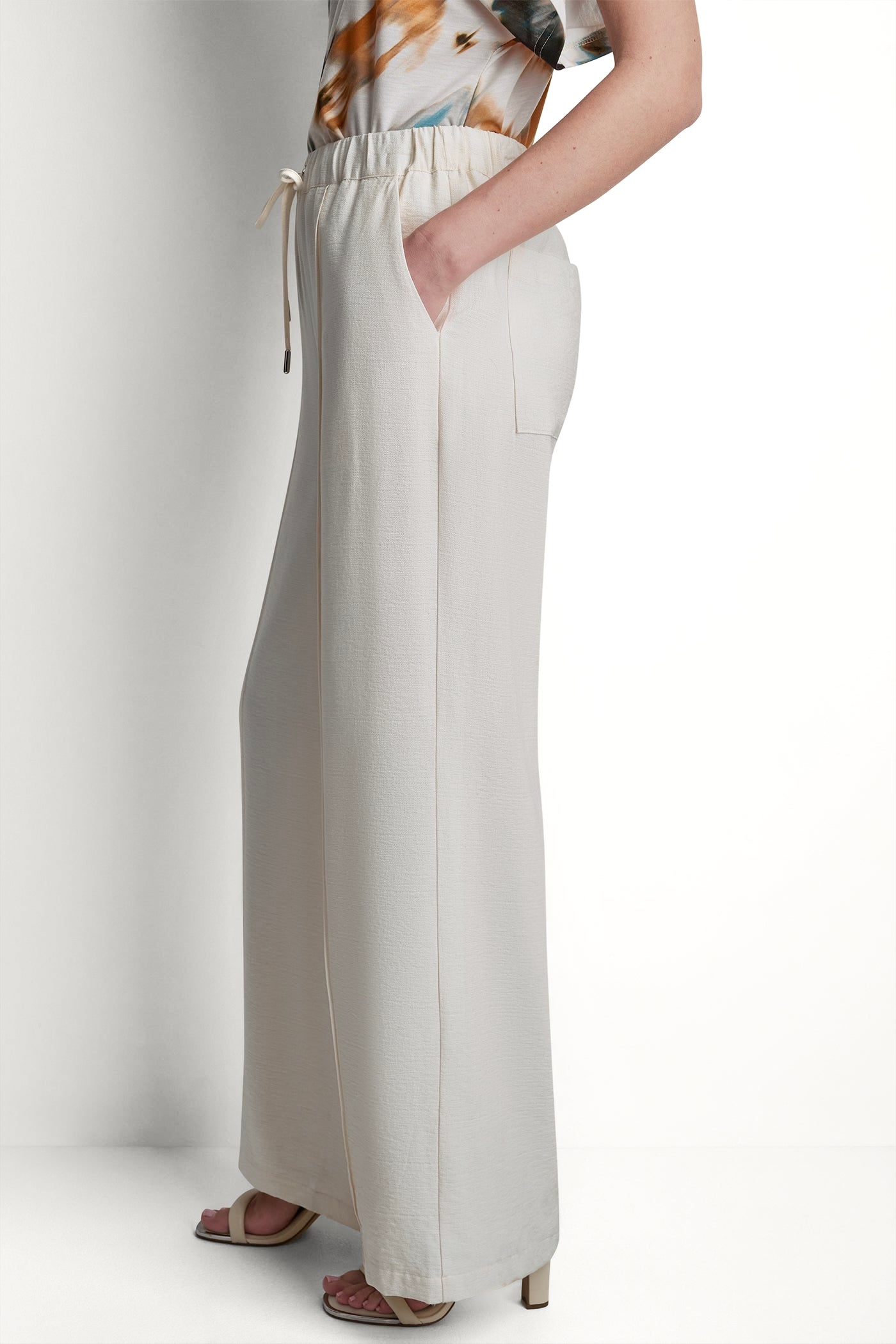 SEAMED WIDE LEG PULL-ON PANT VIEW 6 SEAMED WIDE LEG PULL-ON PANT VIEW 6