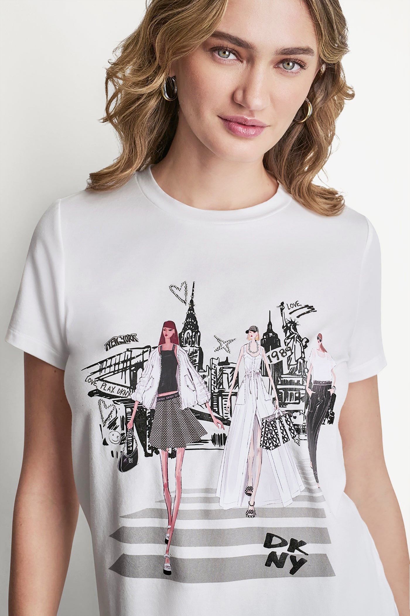 NEW YORK ICONS GRAPHIC TEE View 1 | Women's Clearance NEW YORK ICONS GRAPHIC TEE View 1 | Women's Clearance