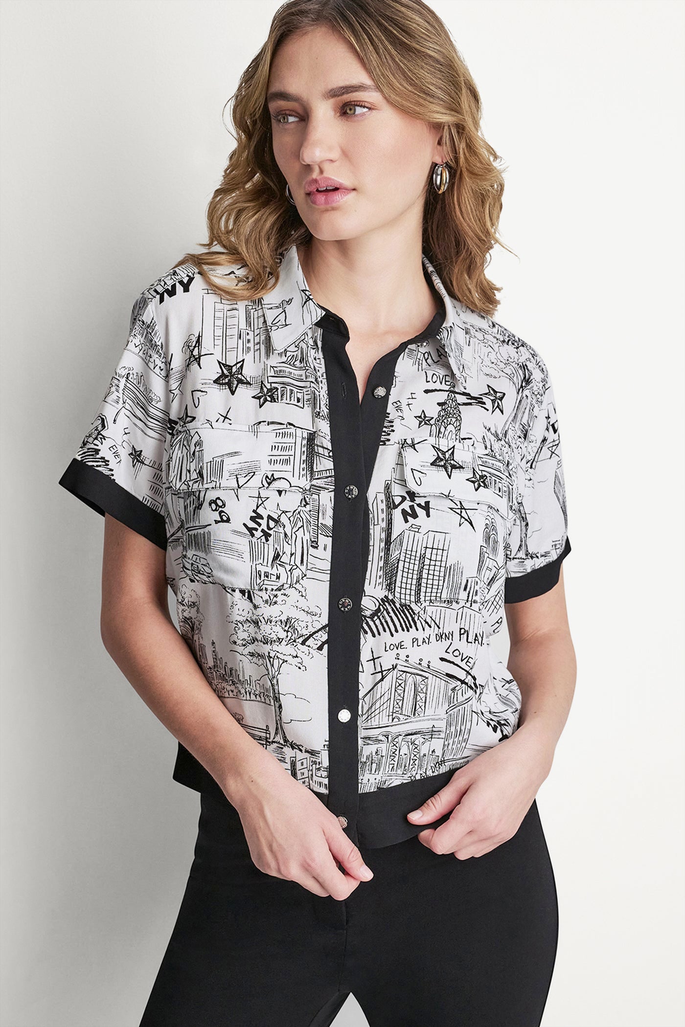PRINTED CAMP SHIRT View 1 | Gifts Under $100 PRINTED CAMP SHIRT View 1 | Gifts Under $100