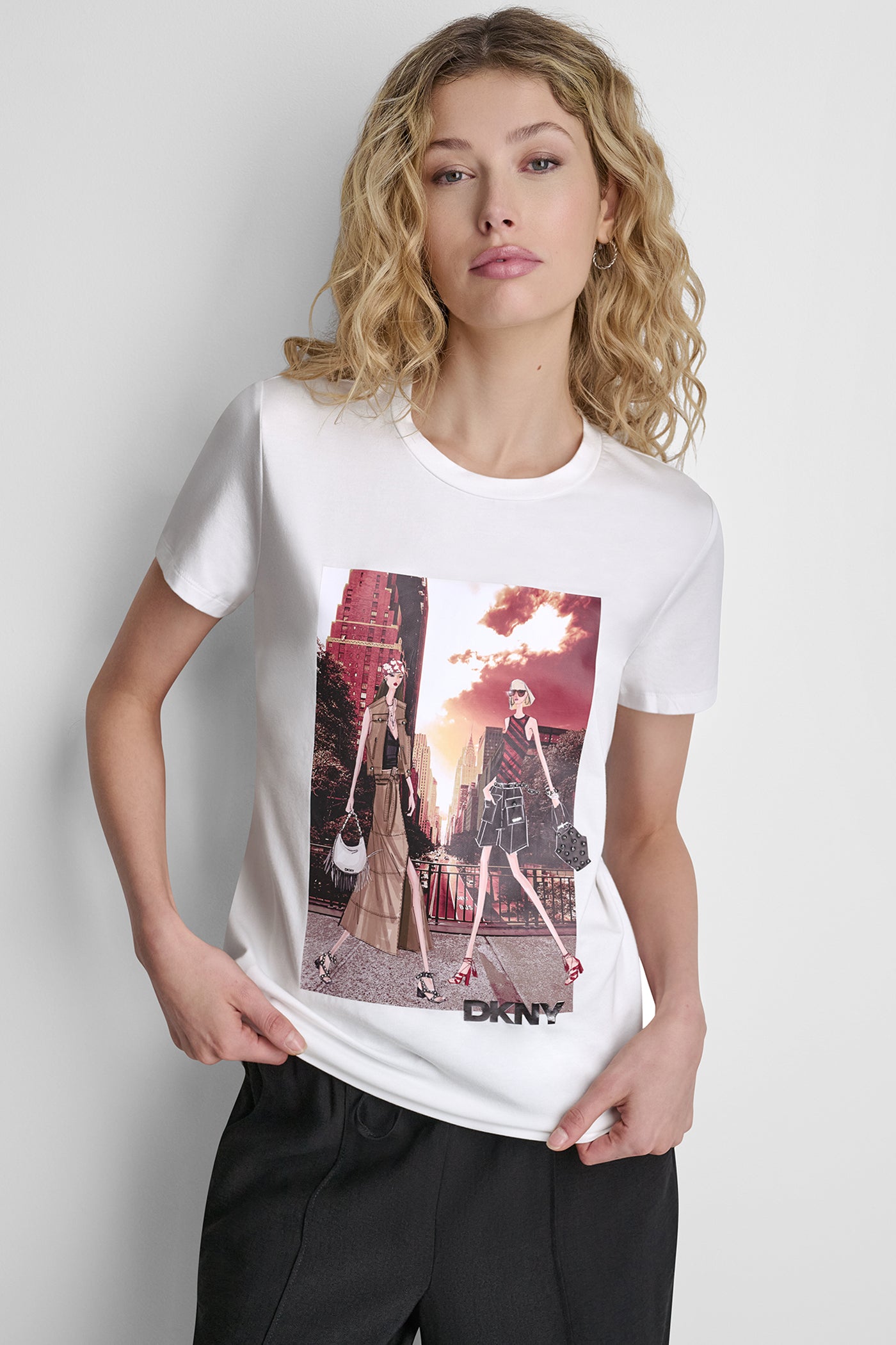 MANHATTANHENGE CONVERSATIONAL TEE View 1 | SALE MANHATTANHENGE CONVERSATIONAL TEE View 1 | SALE