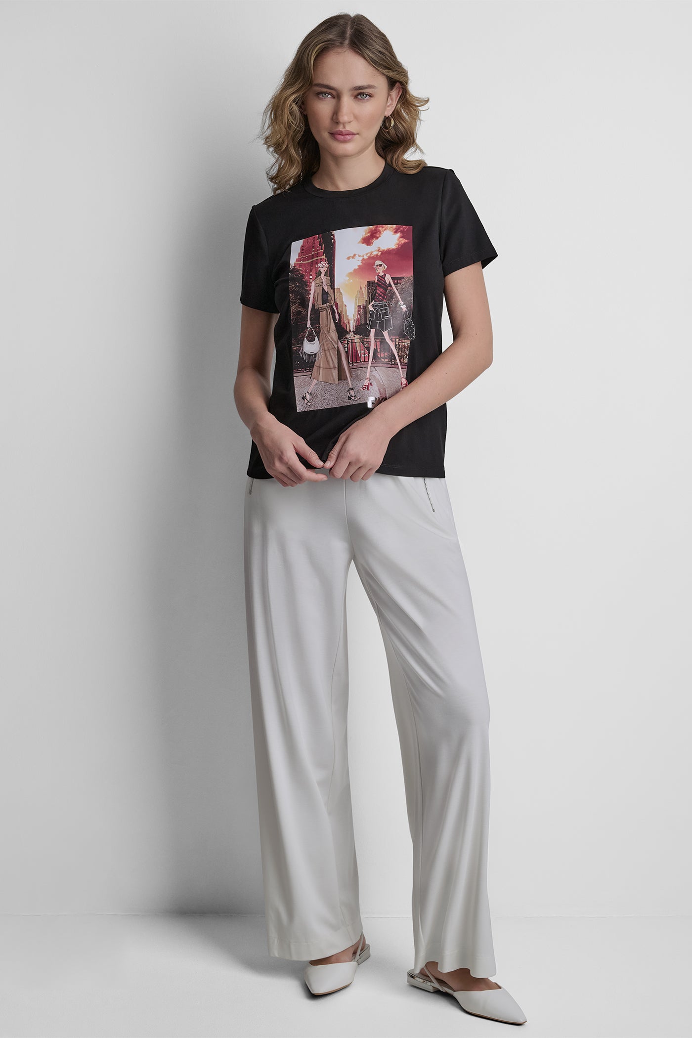 MANHATTANHENGE CONVERSATIONAL TEE View 2 | SALE MANHATTANHENGE CONVERSATIONAL TEE View 2 | SALE