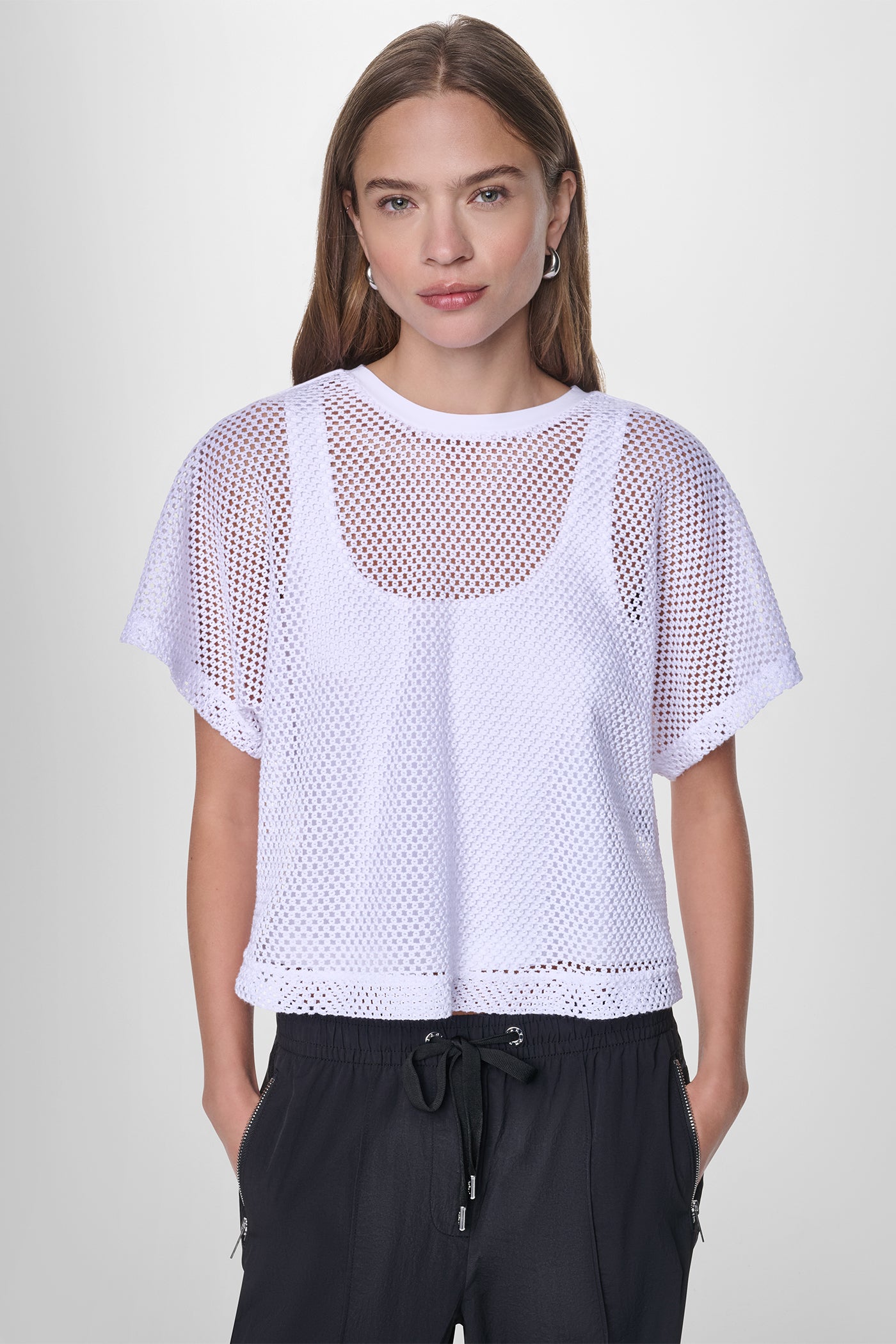 MESH LOGO TEE View 2 | Gifts Under $100 MESH LOGO TEE View 2 | Gifts Under $100