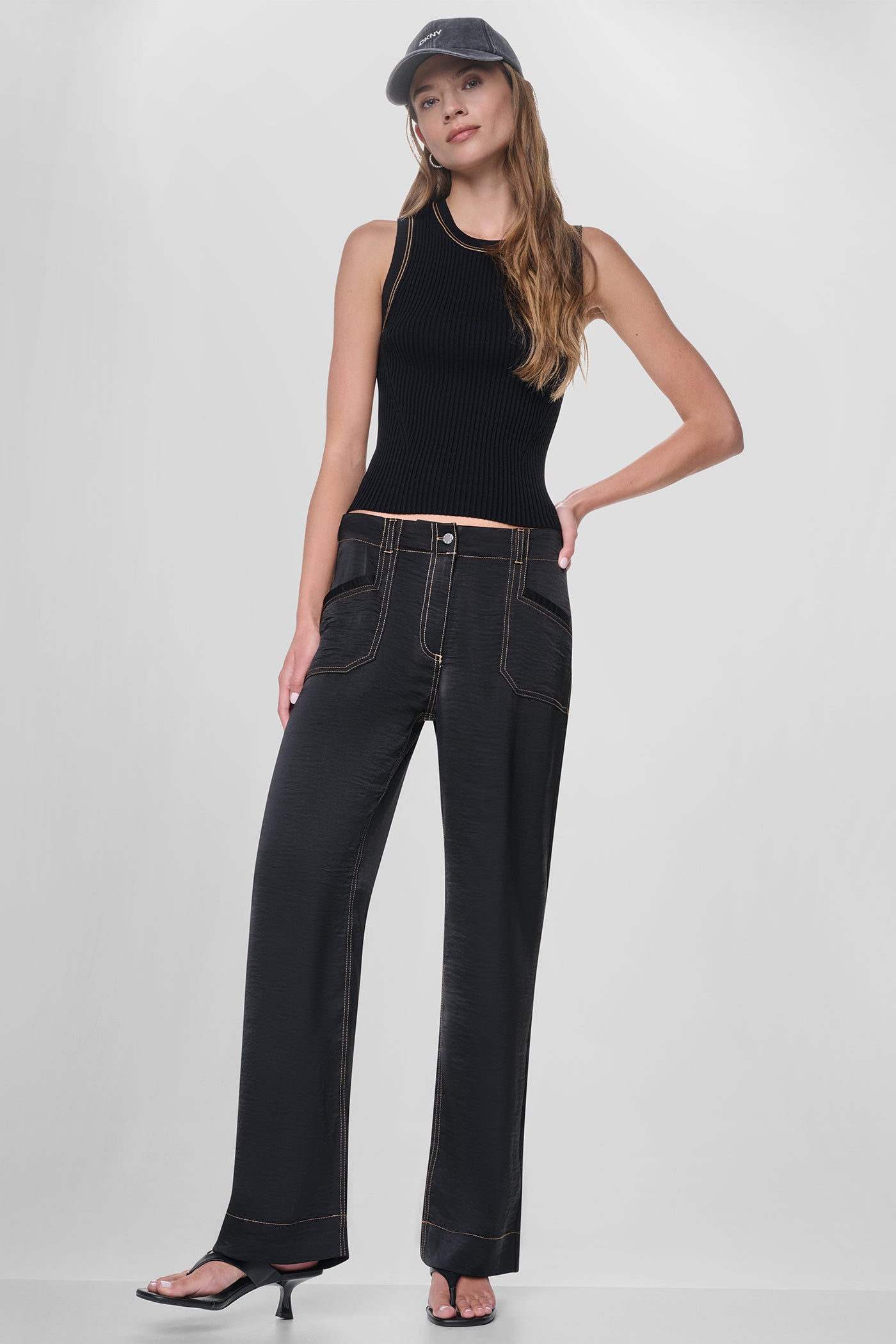 TOP STITCH STRAIGHT LEG PANT View 1 | Pants & Denim TOP STITCH STRAIGHT LEG PANT View 1 | Pants & Denim