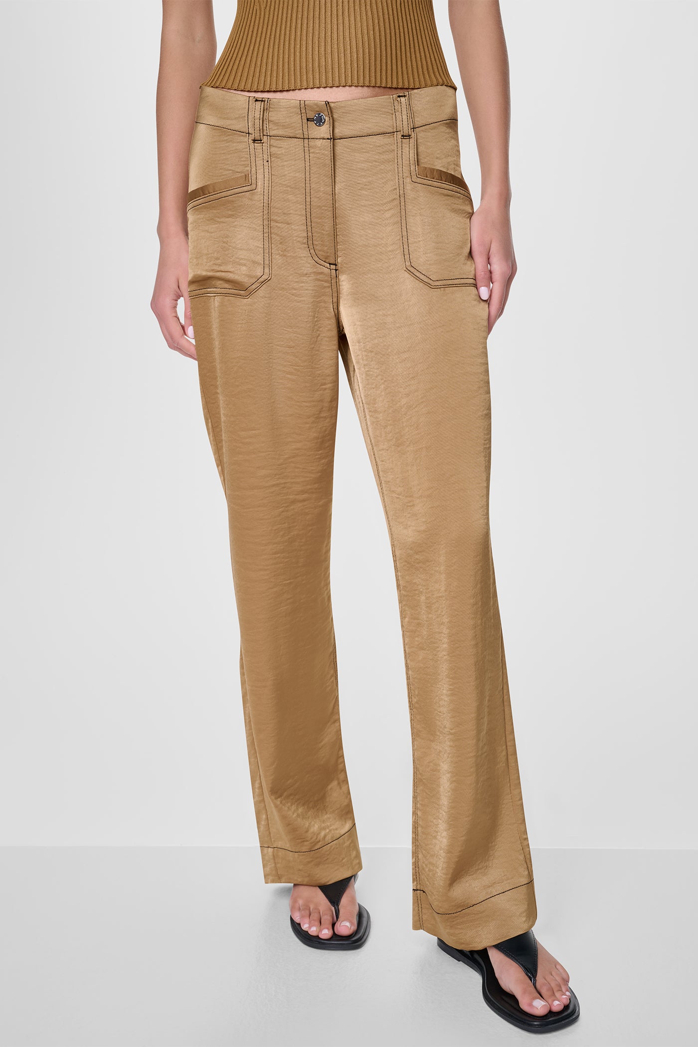 TOP STITCH STRAIGHT LEG PANT View 1 | Pants & Denim TOP STITCH STRAIGHT LEG PANT View 1 | Pants & Denim