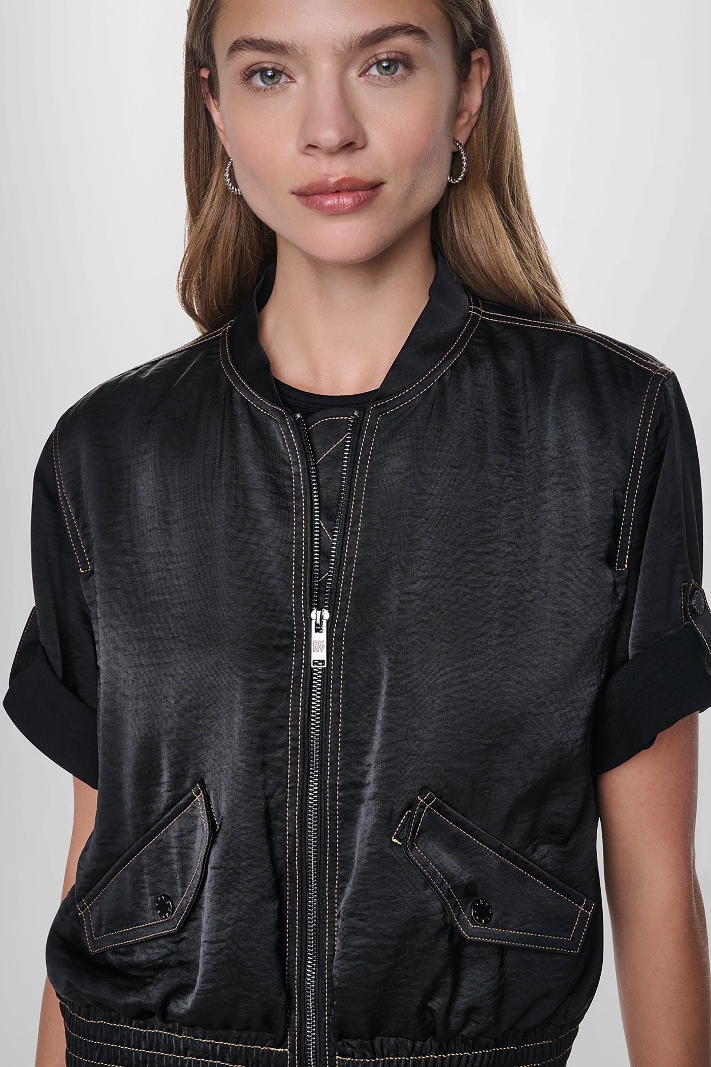 CONTRAST STITCH JACKET VIEW 7 CONTRAST STITCH JACKET VIEW 7