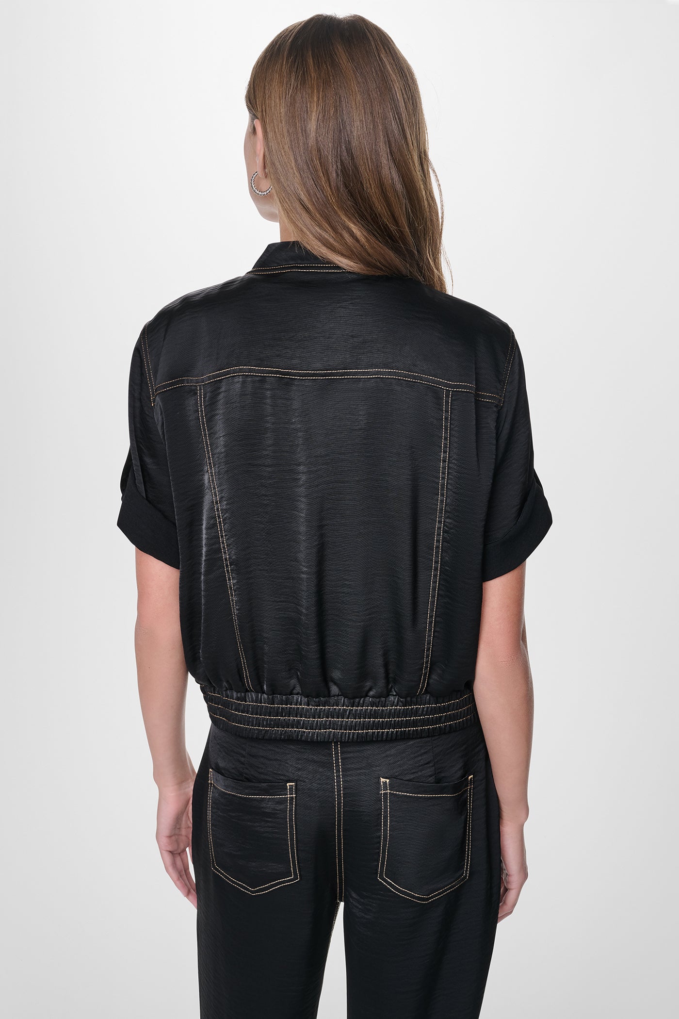 CONTRAST STITCH JACKET VIEW 6 CONTRAST STITCH JACKET VIEW 6