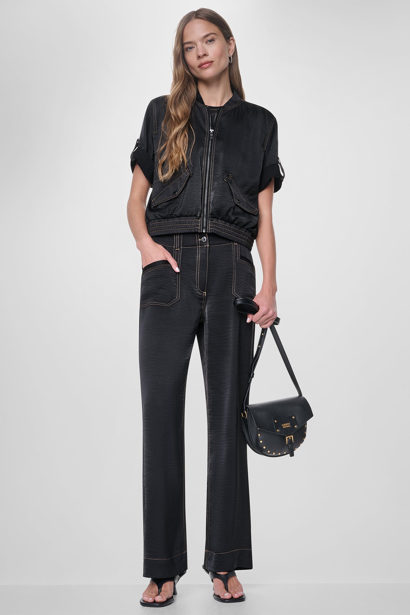 CONTRAST STITCH JACKET VIEW 9 CONTRAST STITCH JACKET VIEW 9