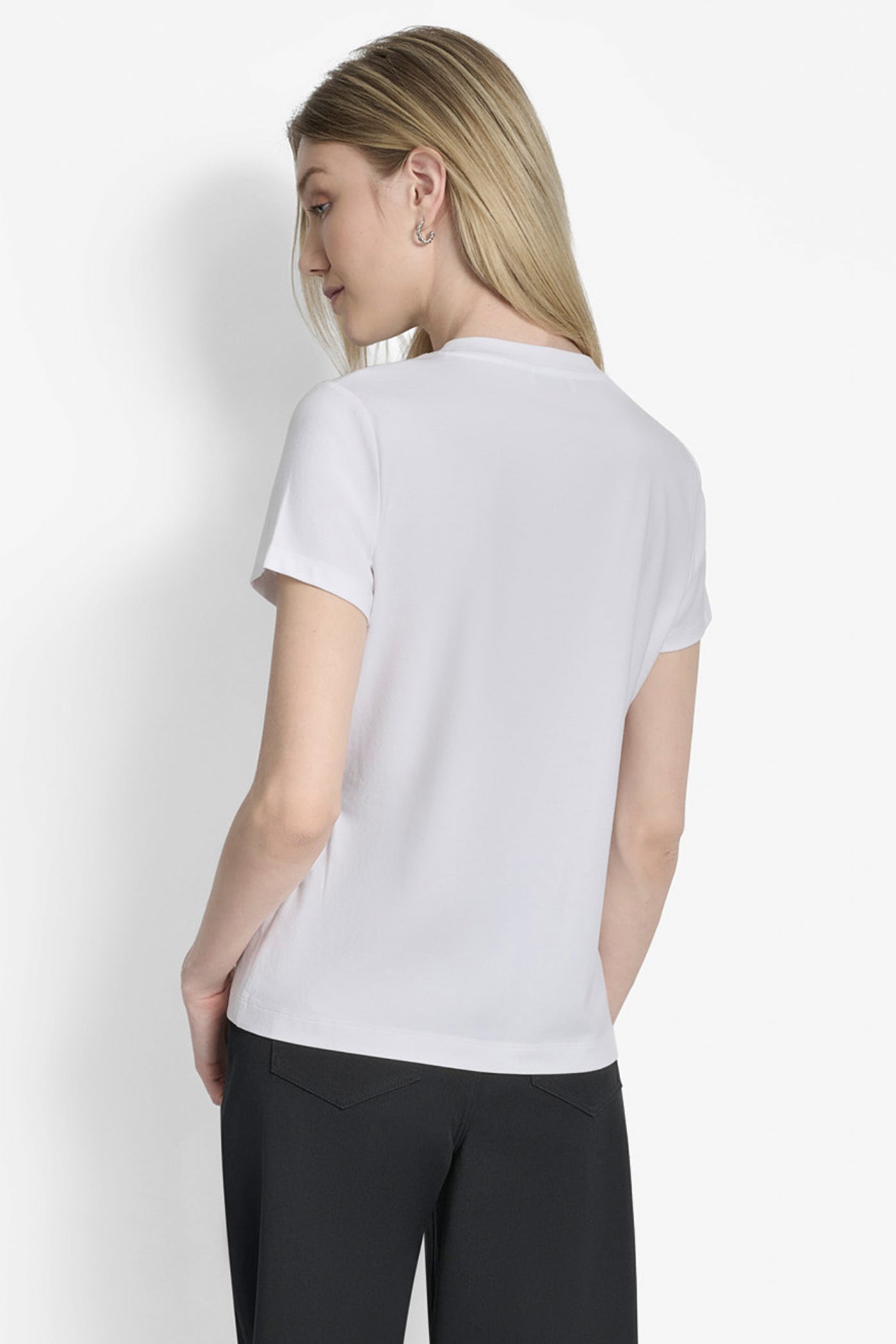 LOGO EMBELLISHED TEE VIEW 2 | Tees & Tanks LOGO EMBELLISHED TEE VIEW 2 | Tees & Tanks