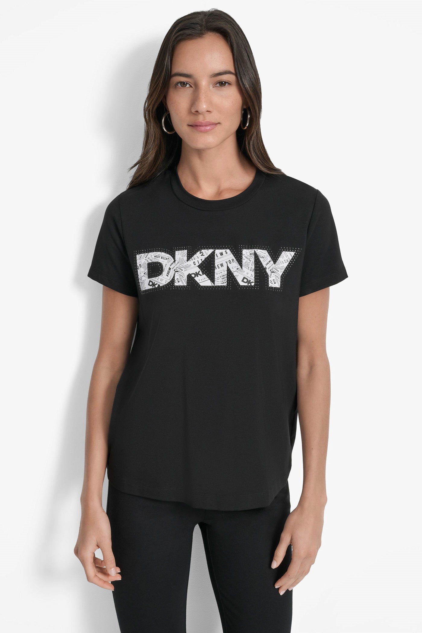 LOGO EMBELLISHED TEE VIEW 1 | Tees & Tanks LOGO EMBELLISHED TEE VIEW 1 | Tees & Tanks