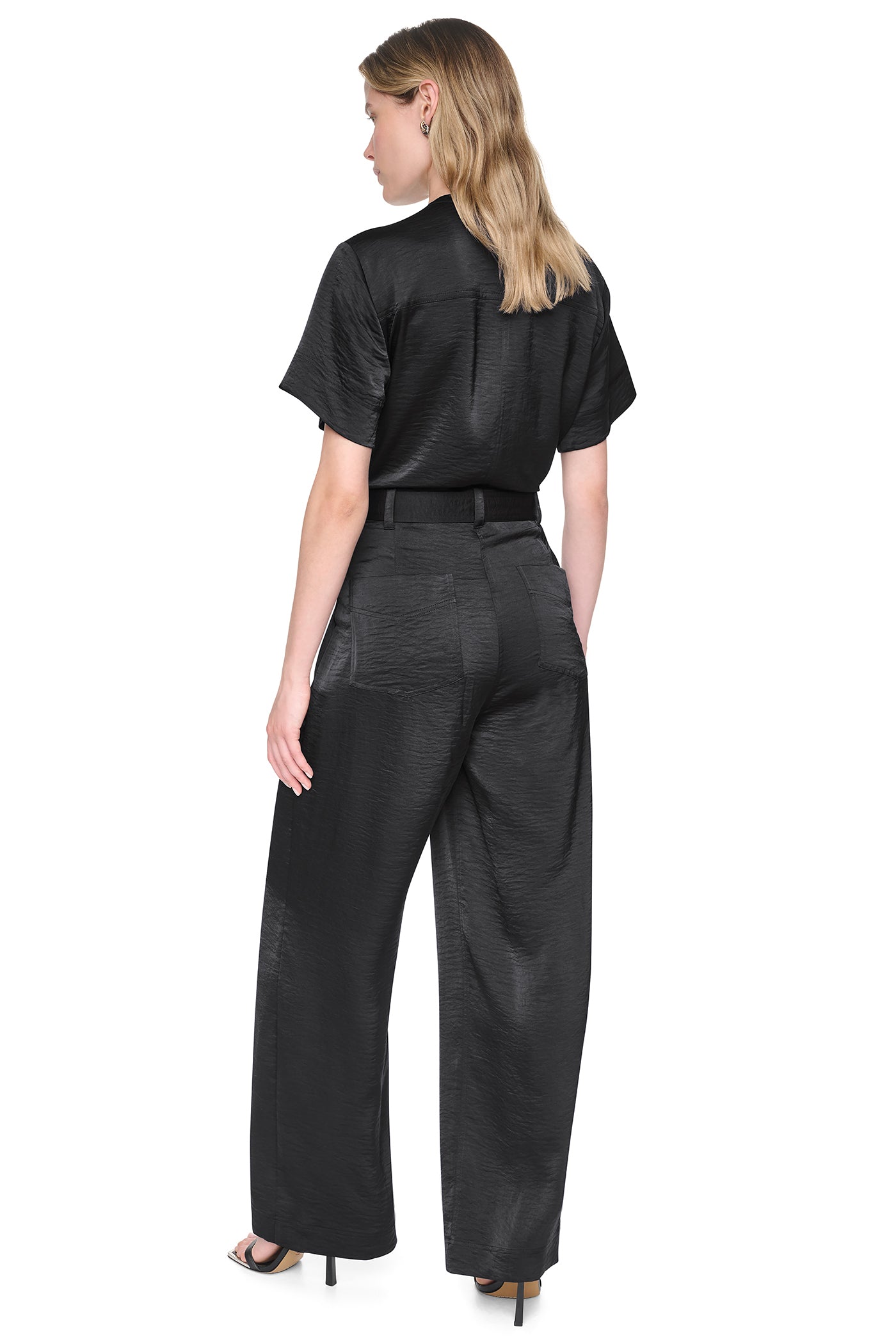 BUTTON FRONT UTILITY JUMPSUIT View 2 | SALE BUTTON FRONT UTILITY JUMPSUIT View 2 | SALE