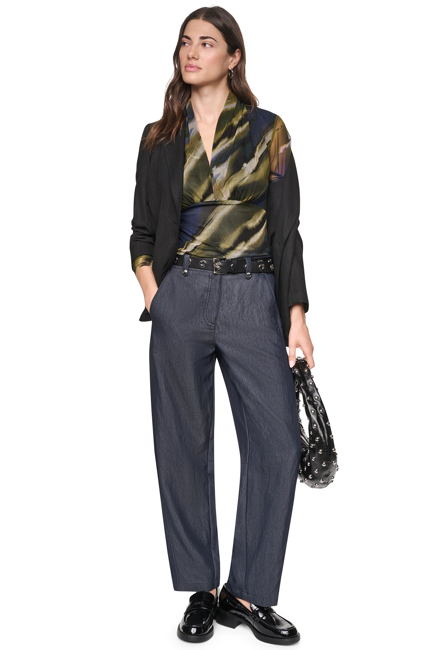 MID-RISE WASHED INDIGO WIDE LEG PANT View 1 | Gifts Under $100 MID-RISE WASHED INDIGO WIDE LEG PANT View 1 | Gifts Under $100