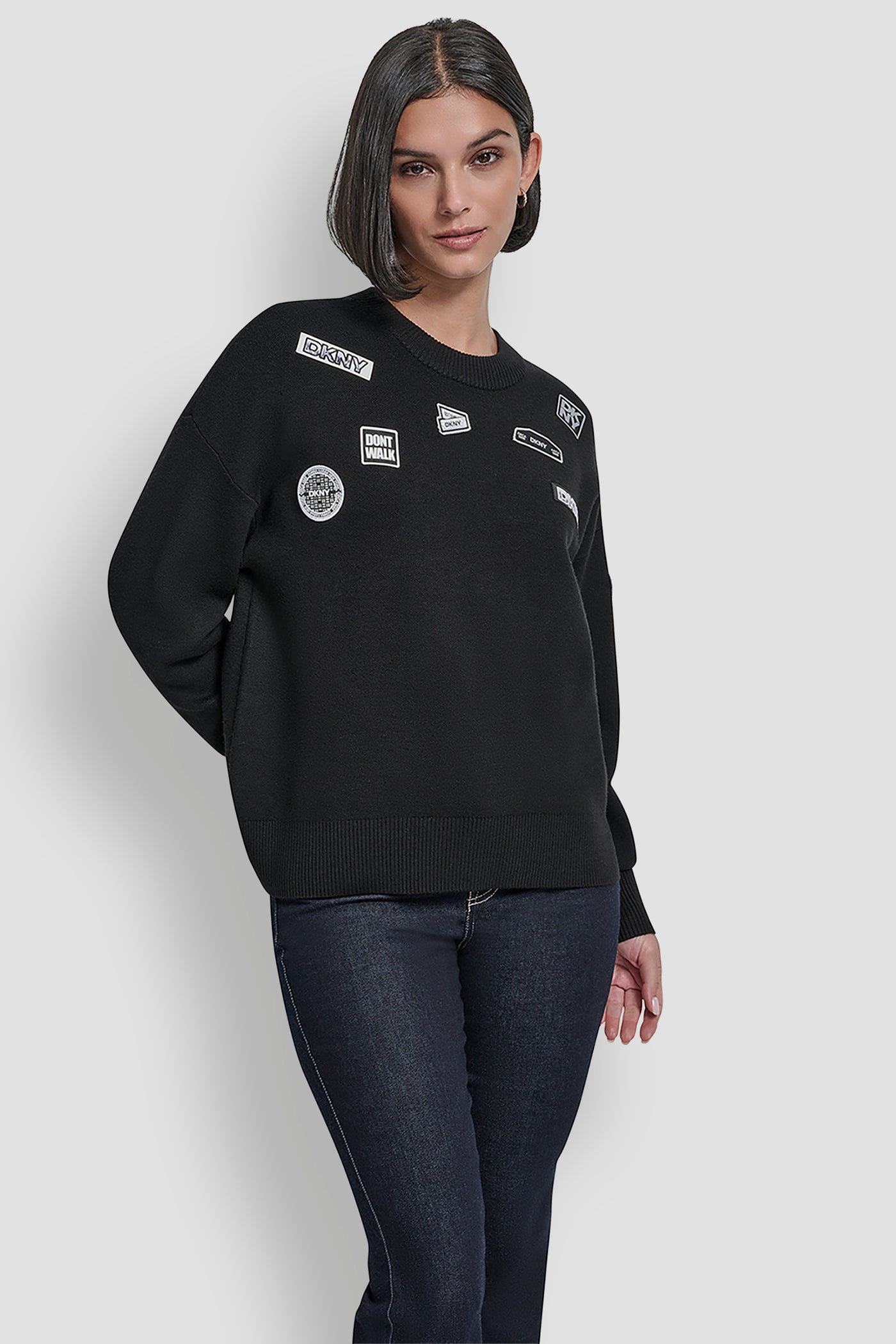 PINS AND PATCHES SWEATER VIEW 3 | WOMEN'S SWEATERS & TOPS PINS AND PATCHES SWEATER VIEW 3 | WOMEN'S SWEATERS & TOPS