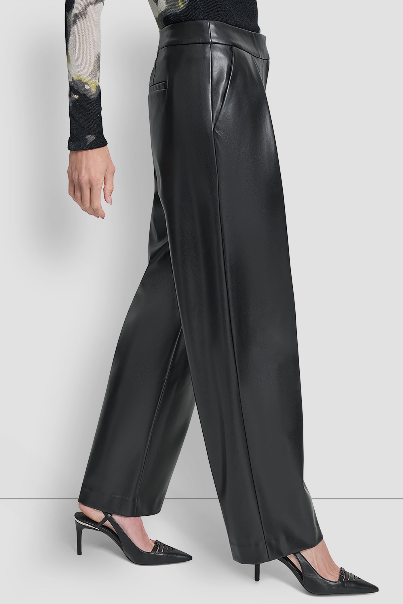 WIDE LEG PLEAT FRONT PANT VIEW 3 | 9-5 Edit WIDE LEG PLEAT FRONT PANT VIEW 3 | 9-5 Edit