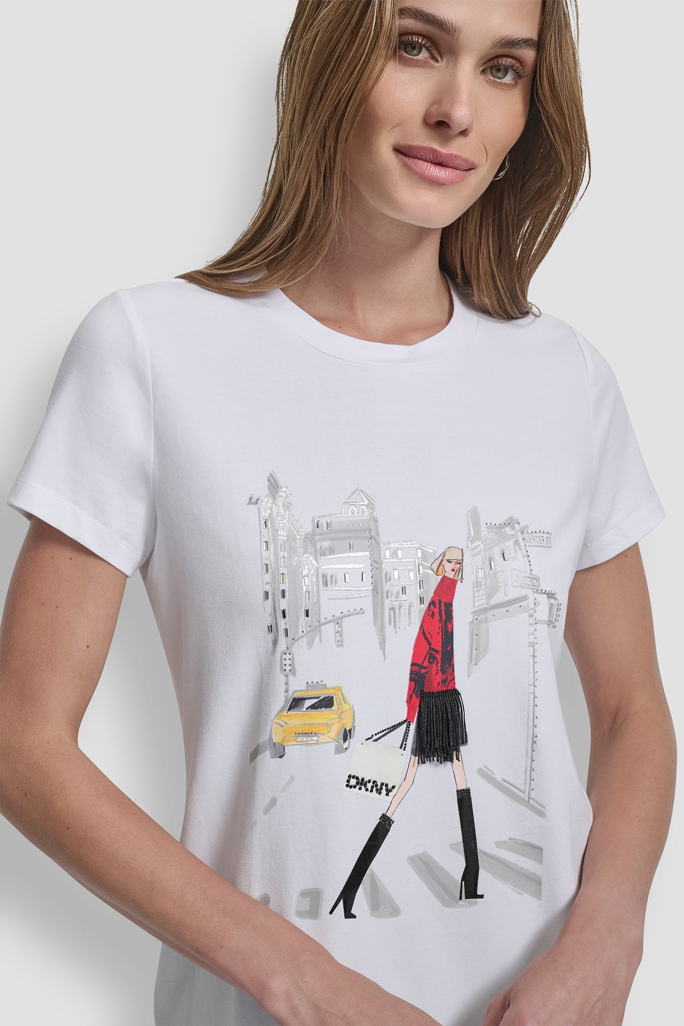 SHORT SLEEVE CAB CONVERSATIONAL T-SHIRT VIEW 4 | Tees & Tanks SHORT SLEEVE CAB CONVERSATIONAL T-SHIRT VIEW 4 | Tees & Tanks