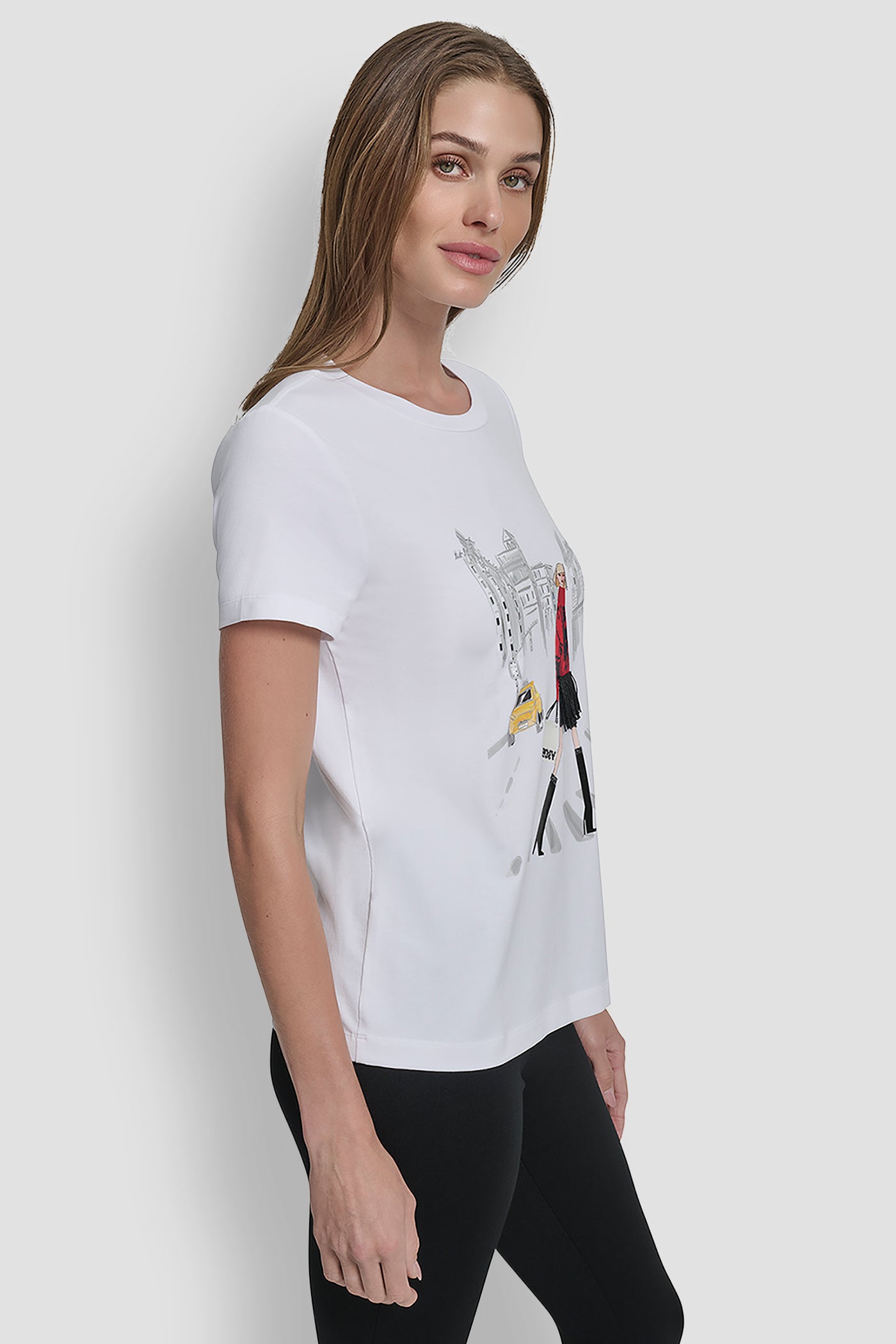 SHORT SLEEVE CAB CONVERSATIONAL T-SHIRT VIEW 3 | Tees & Tanks SHORT SLEEVE CAB CONVERSATIONAL T-SHIRT VIEW 3 | Tees & Tanks