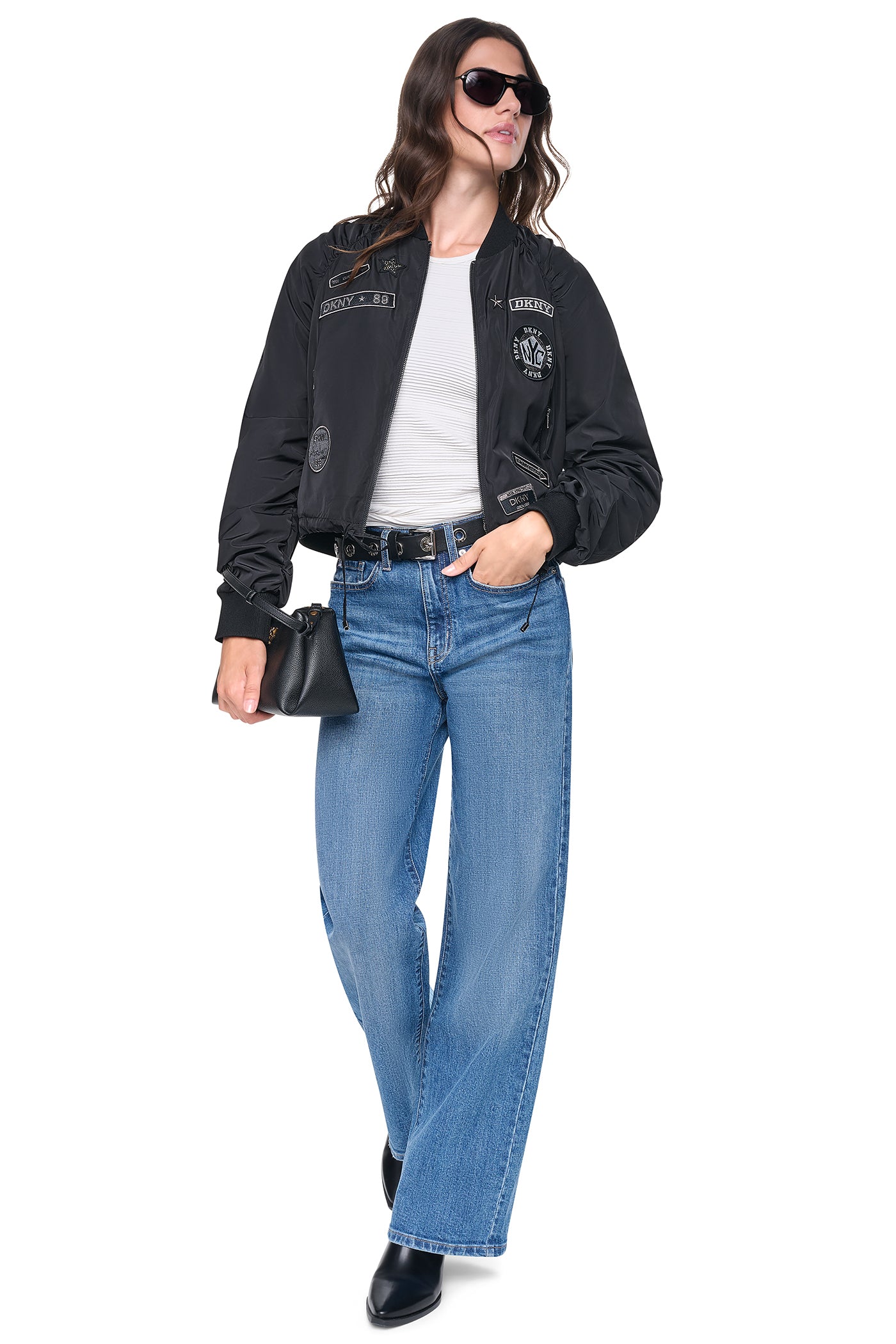 PINS & PATCHES RUCHED JACKET View 2 | WOMENS COATS & JACKETS PINS & PATCHES RUCHED JACKET View 2 | WOMENS COATS & JACKETS