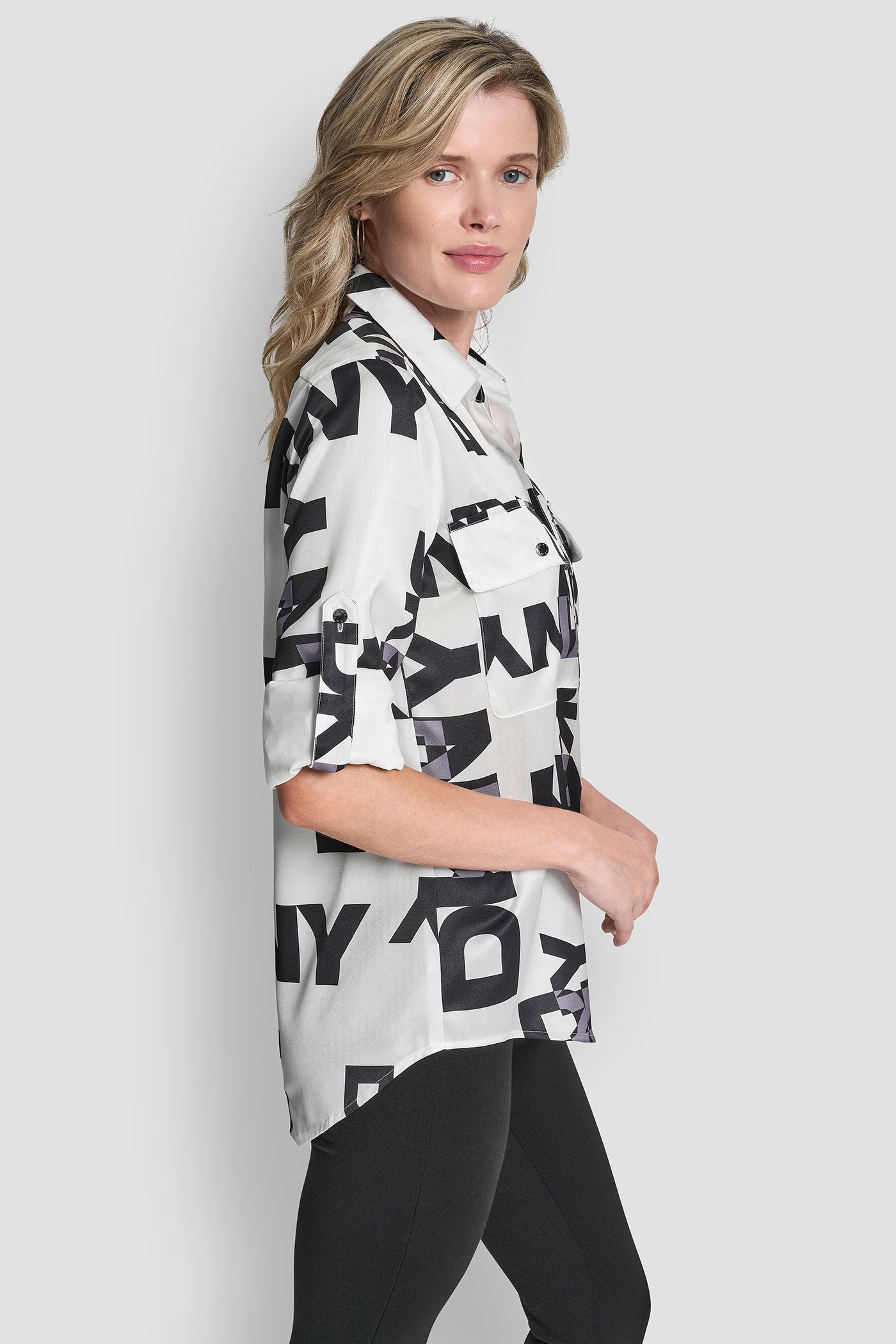 LOGO ROLL TAB SHIRT VIEW 4 | Gifts Under $100 LOGO ROLL TAB SHIRT VIEW 4 | Gifts Under $100