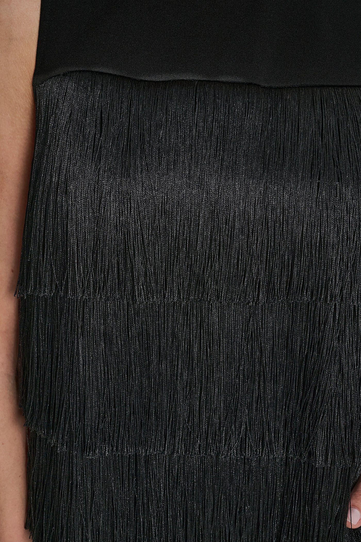 SLEEVELESS FRINGE BLOUSE VIEW 7 | DKNY Promo SLEEVELESS FRINGE BLOUSE VIEW 7 | DKNY Promo