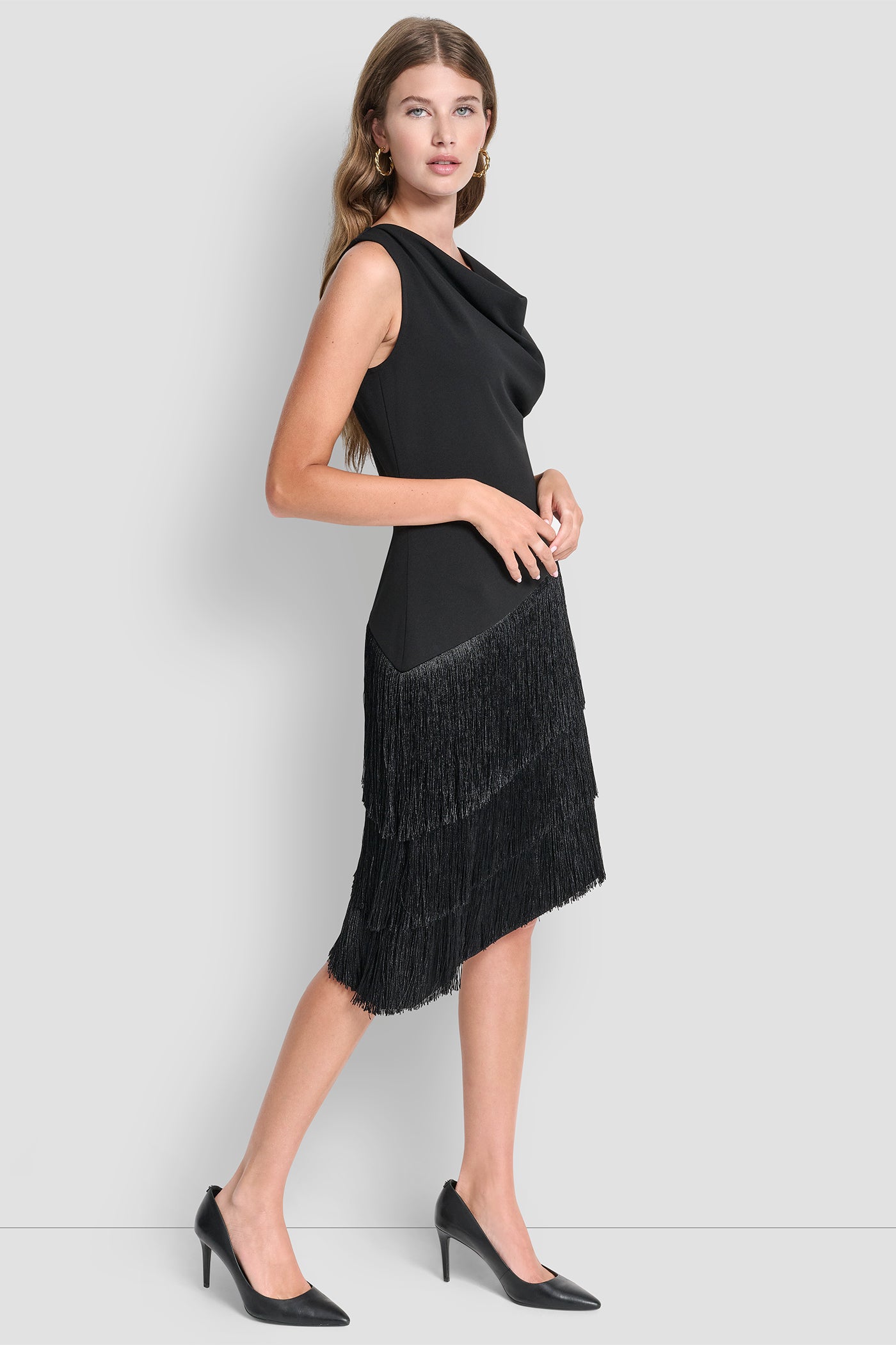 ASYMMETRIC FRINGE DRESS VIEW 3 | Dresses & Jumpsuits ASYMMETRIC FRINGE DRESS VIEW 3 | Dresses & Jumpsuits