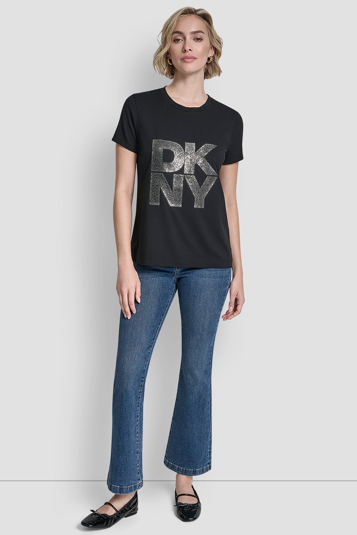 STACKED LOGO TEE VIEW 4 | DKNY Promo STACKED LOGO TEE VIEW 4 | DKNY Promo
