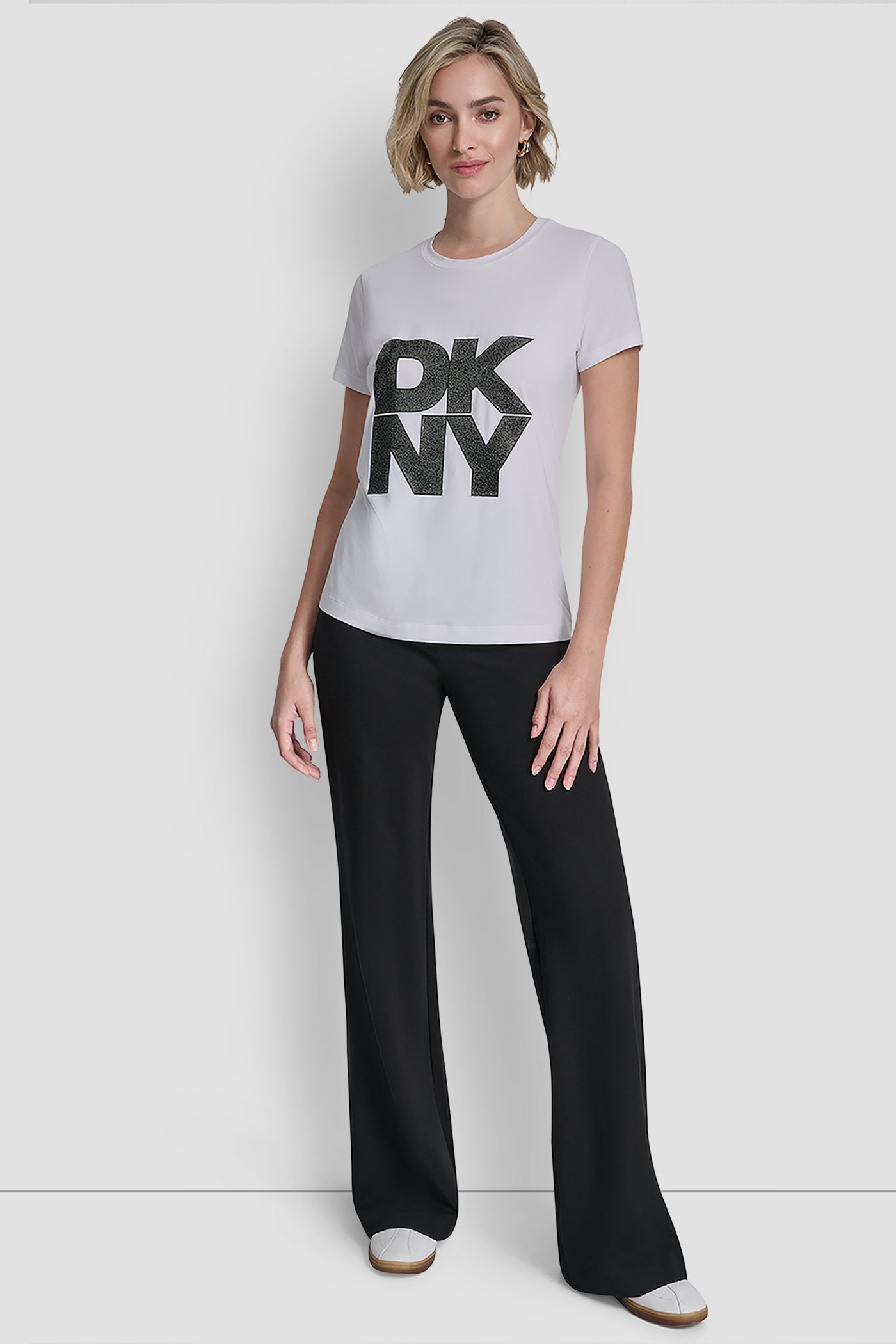 STACKED LOGO TEE VIEW 3 | DKNY Promo STACKED LOGO TEE VIEW 3 | DKNY Promo