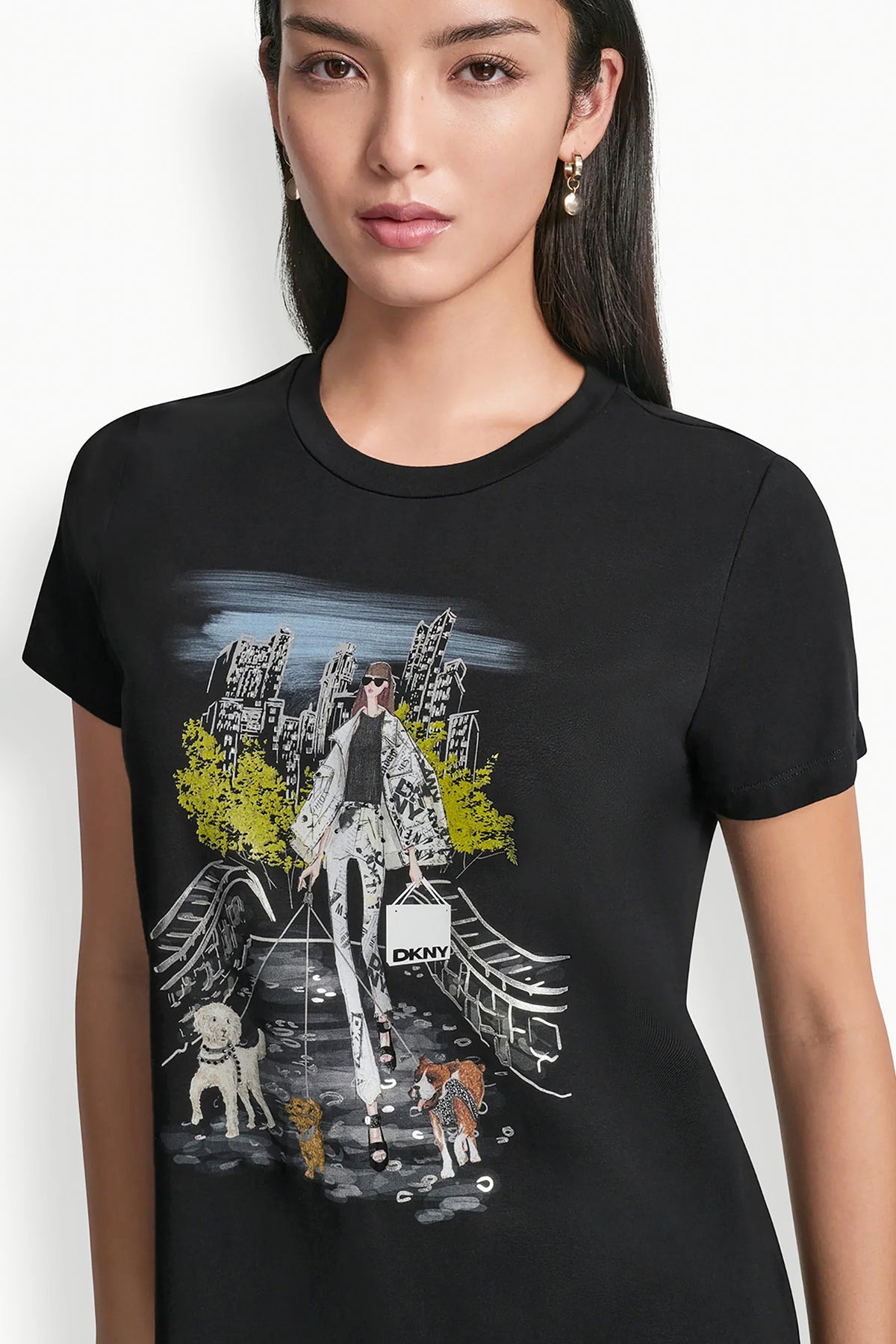 CENTRAL PARK CONVERSATIONAL TEE View 1 | Clothing CENTRAL PARK CONVERSATIONAL TEE View 1 | Clothing
