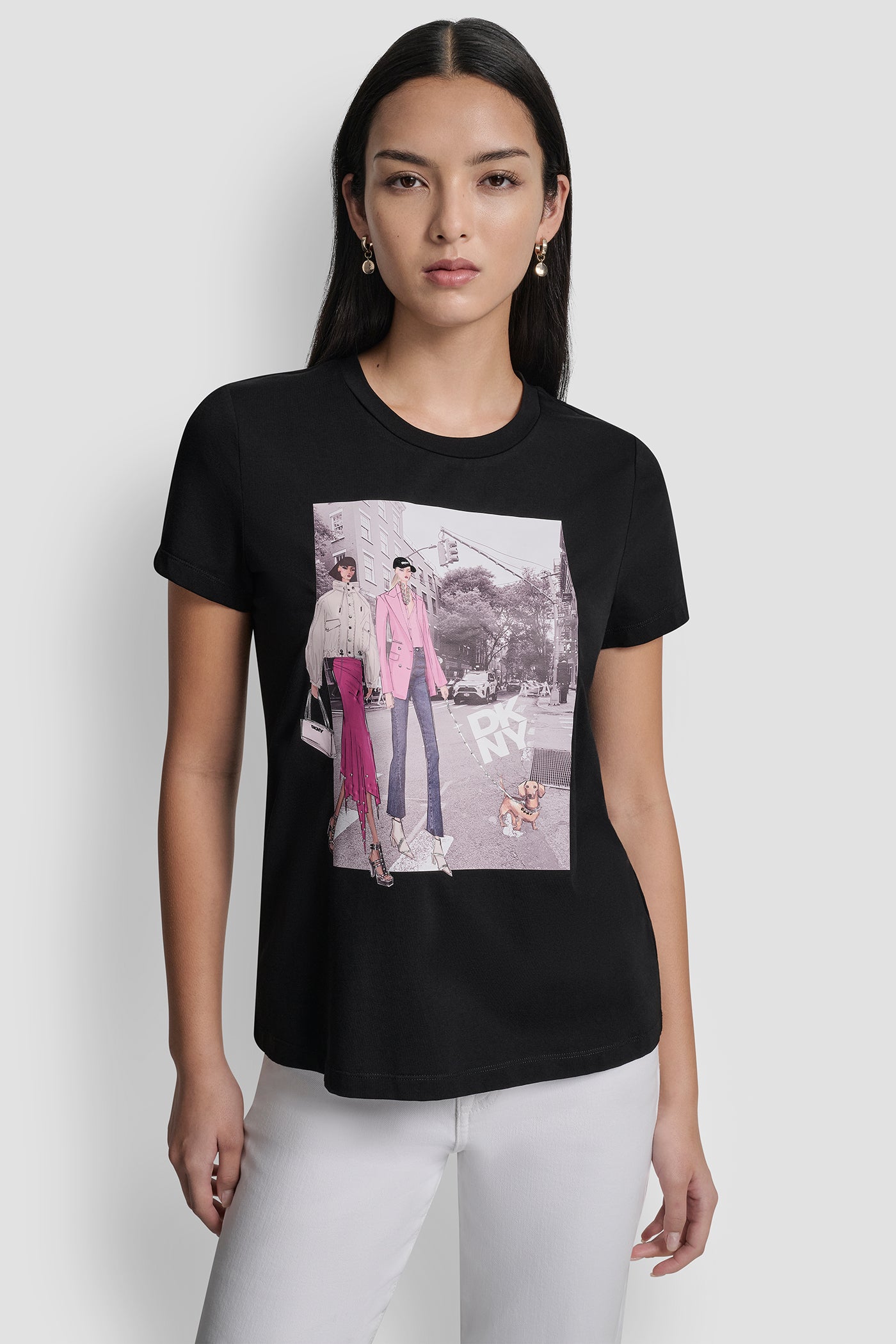 BLEECKER ST CONVERSATIONAL GRAPHIC TEE View 2 | Women's Clearance BLEECKER ST CONVERSATIONAL GRAPHIC TEE View 2 | Women's Clearance