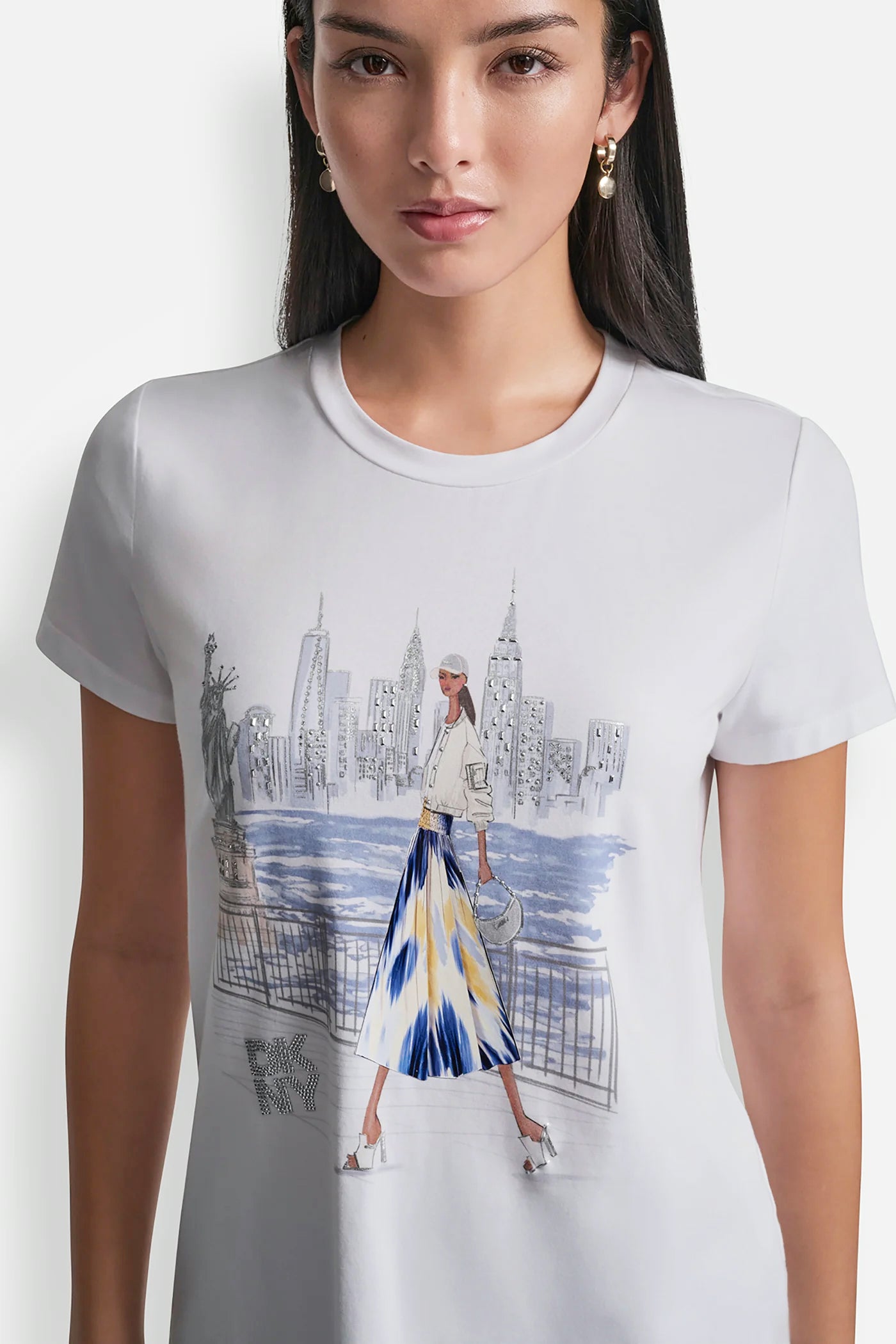 STATUE OF LIBERTY CONVERSATIONAL T-SHIRT VIEW 6 | Women's Clearance STATUE OF LIBERTY CONVERSATIONAL T-SHIRT VIEW 6 | Women's Clearance