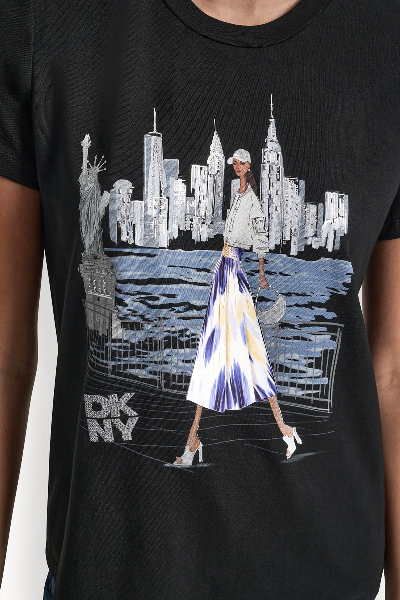 STATUE OF LIBERTY CONVERSATIONAL T-SHIRT VIEW 5 | Women's Clearance STATUE OF LIBERTY CONVERSATIONAL T-SHIRT VIEW 5 | Women's Clearance