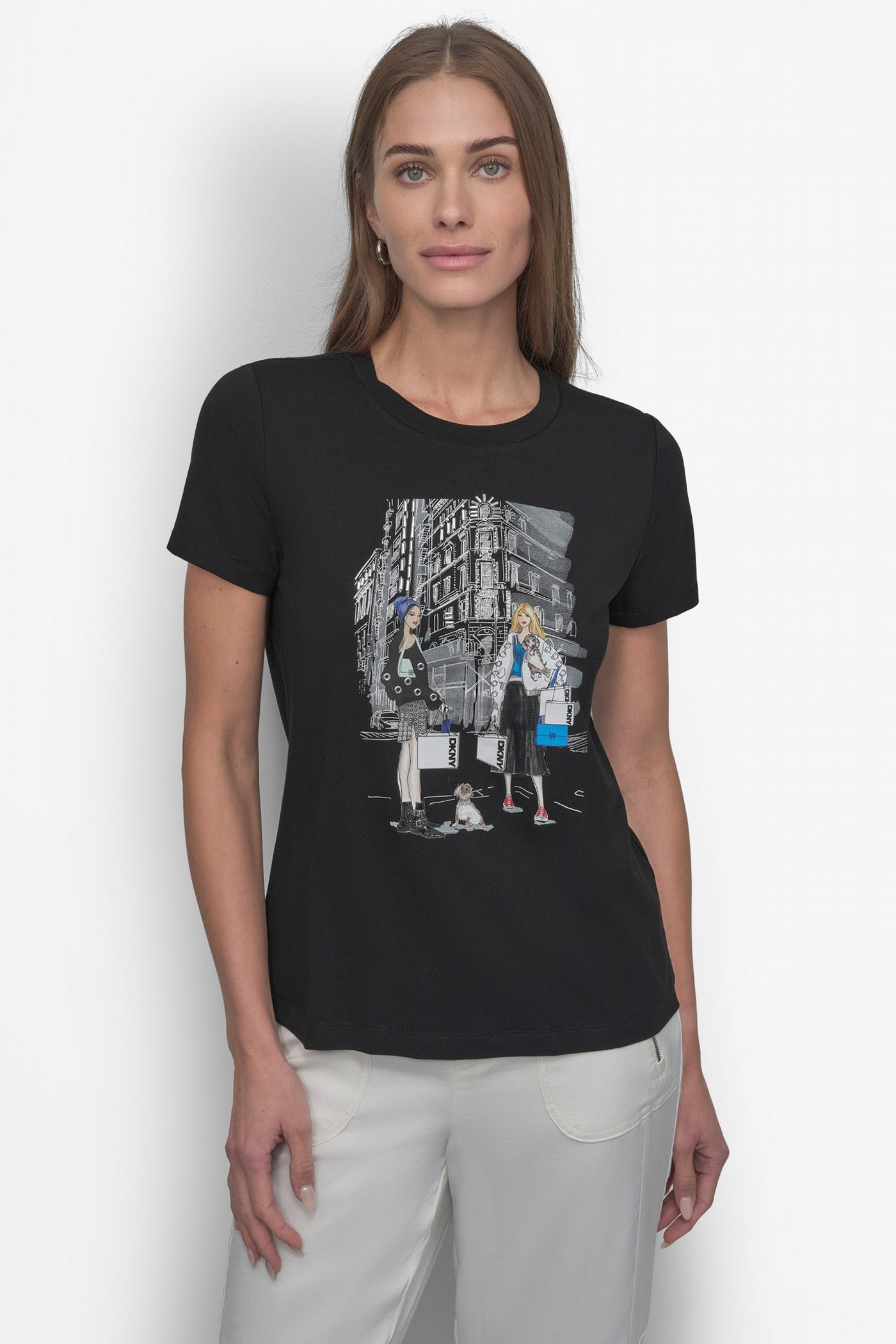FLATIRON CONVERSATIONAL TEE VIEW 1 | SALE CLOTHING FLATIRON CONVERSATIONAL TEE VIEW 1 | SALE CLOTHING