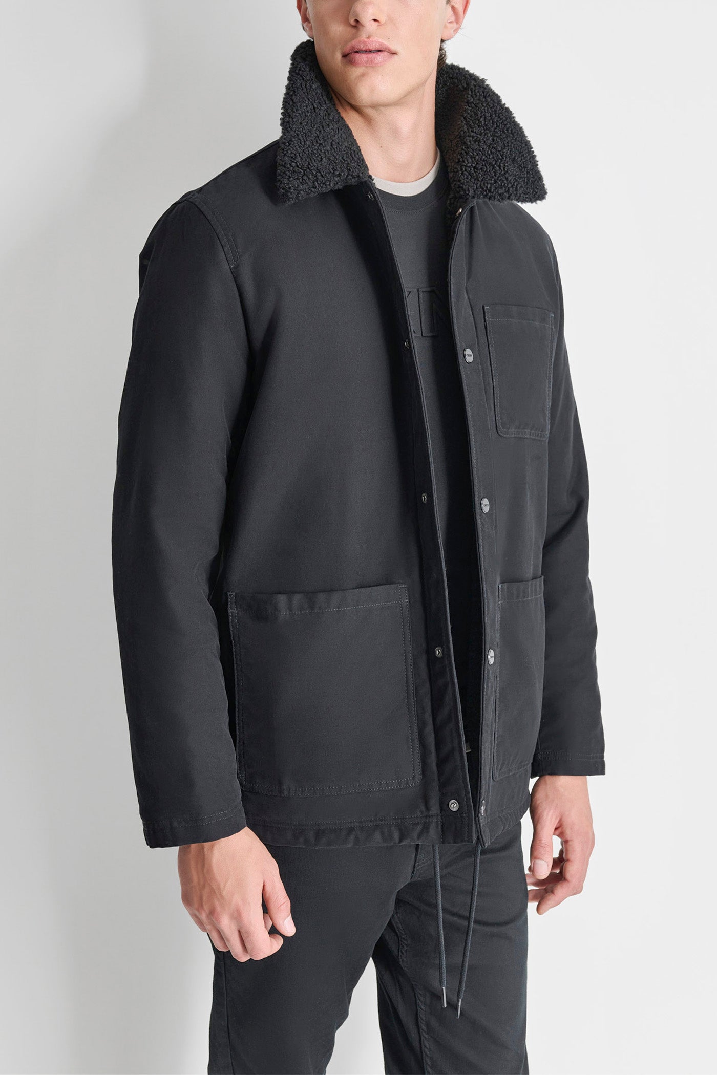 SHERPA LINED COTTON WORKER JACKET VIEW 7 | Mens Coats and Jackets SHERPA LINED COTTON WORKER JACKET VIEW 7 | Mens Coats and Jackets