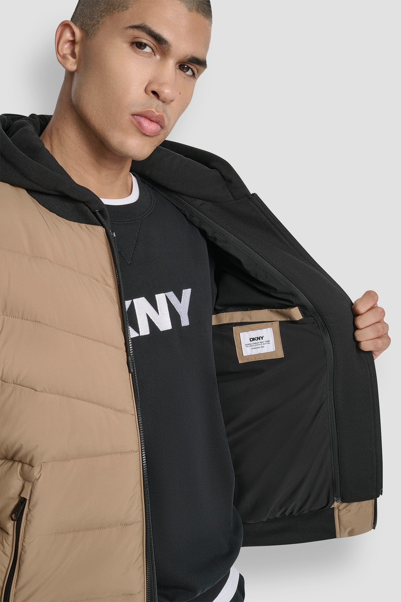 STRETCH BOMBER JACKET VIEW 6 | Mens Coats and Jackets STRETCH BOMBER JACKET VIEW 6 | Mens Coats and Jackets