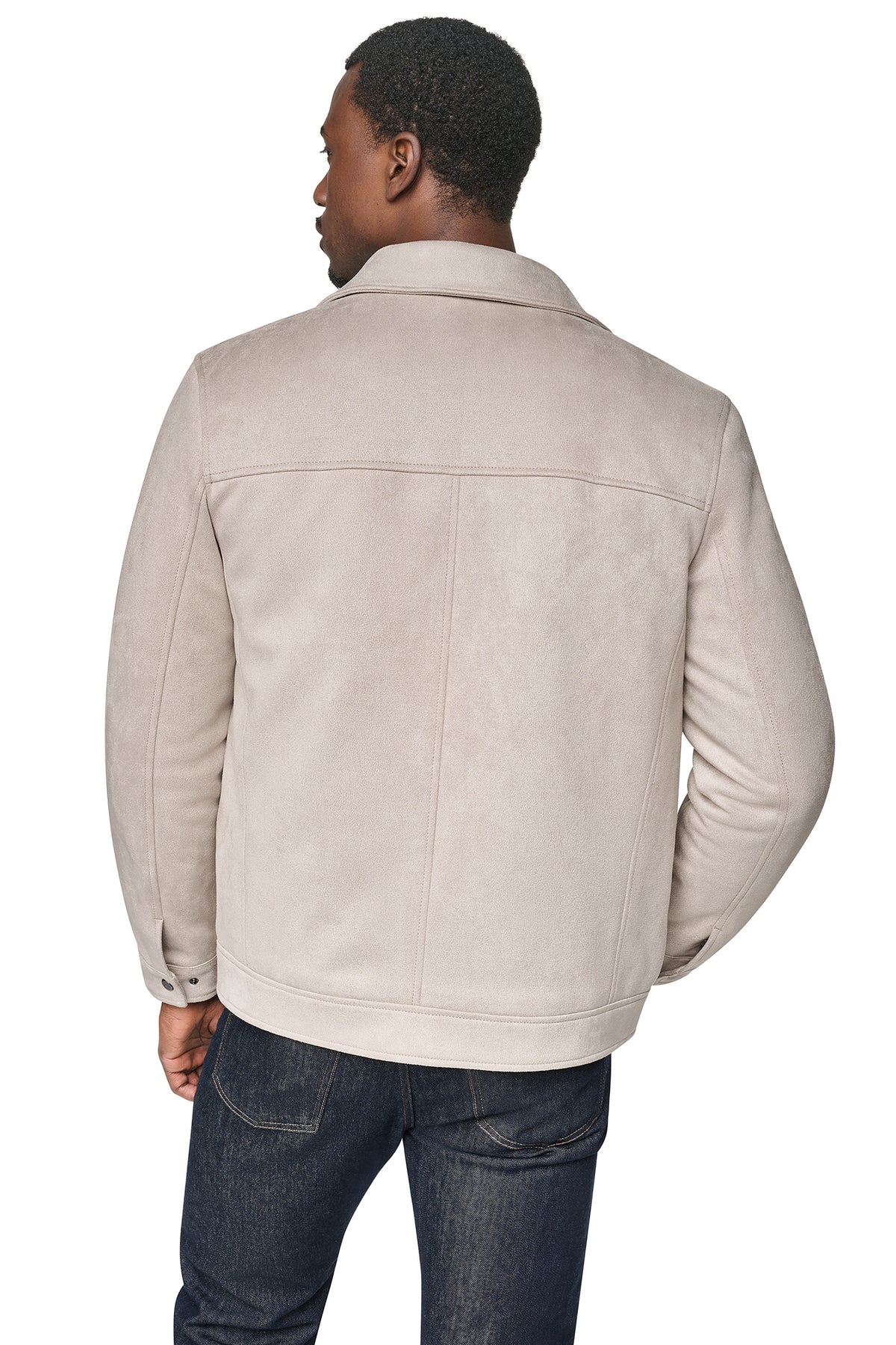 FAUX SUEDE TRUCKER JACKET View 2 | Weekend Event 40% off Select Styles FAUX SUEDE TRUCKER JACKET View 2 | Weekend Event 40% off Select Styles