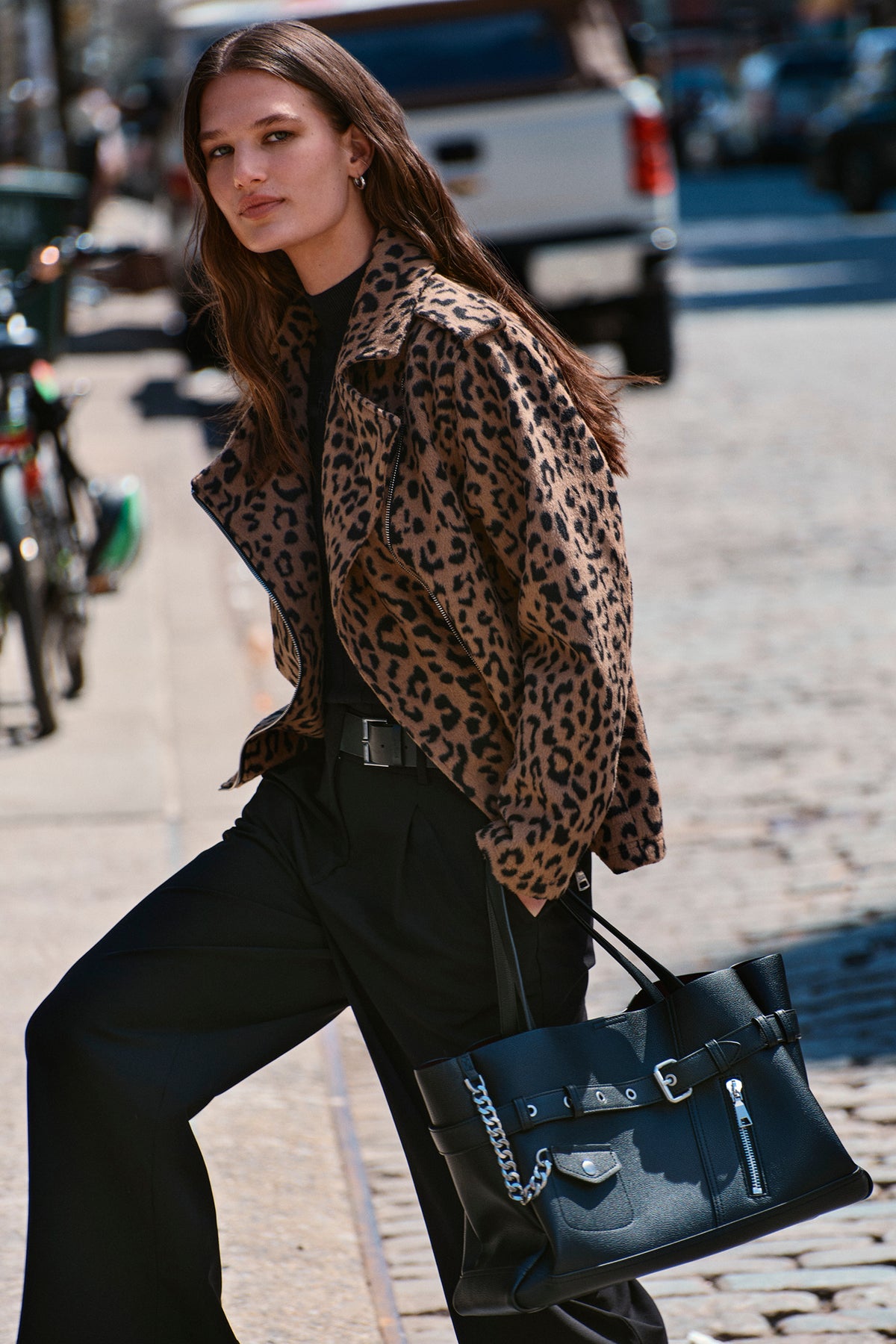 LEOPARD MOTO JACKET View 2 | WOMENS COATS & JACKETS LEOPARD MOTO JACKET View 2 | WOMENS COATS & JACKETS