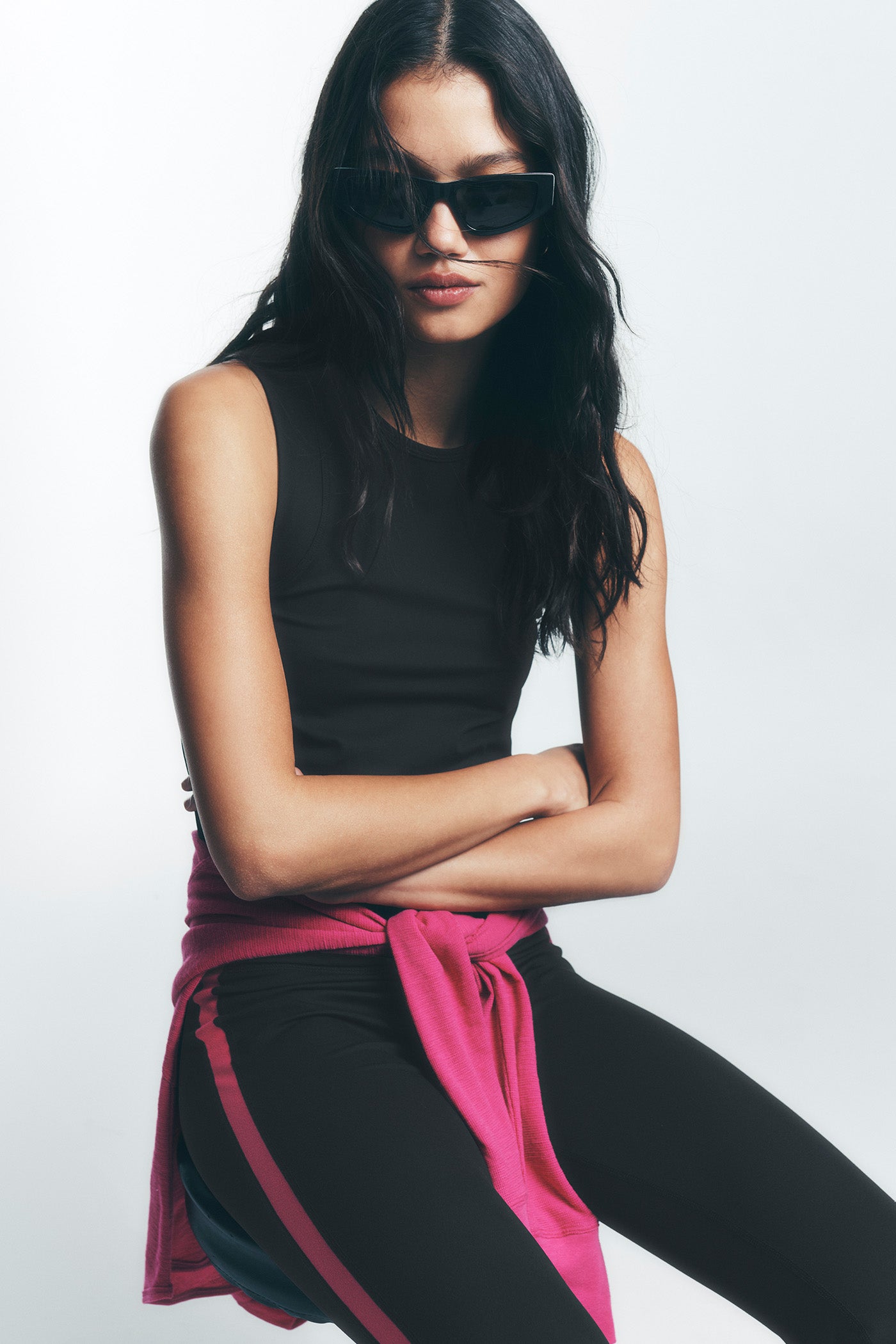 SIDE STRIPE BALANCE COMPRESSION TANK View 1 | SALE SIDE STRIPE BALANCE COMPRESSION TANK View 1 | SALE
