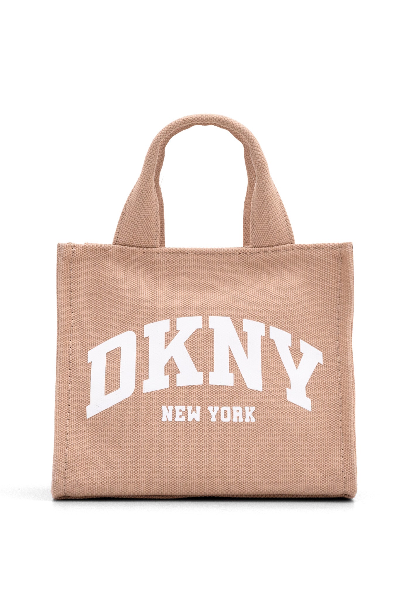 Light Khaki/Marshmallow HADLEE SMALL LOGO TOTE, VIEW 1 | Spring 2026 Campaign