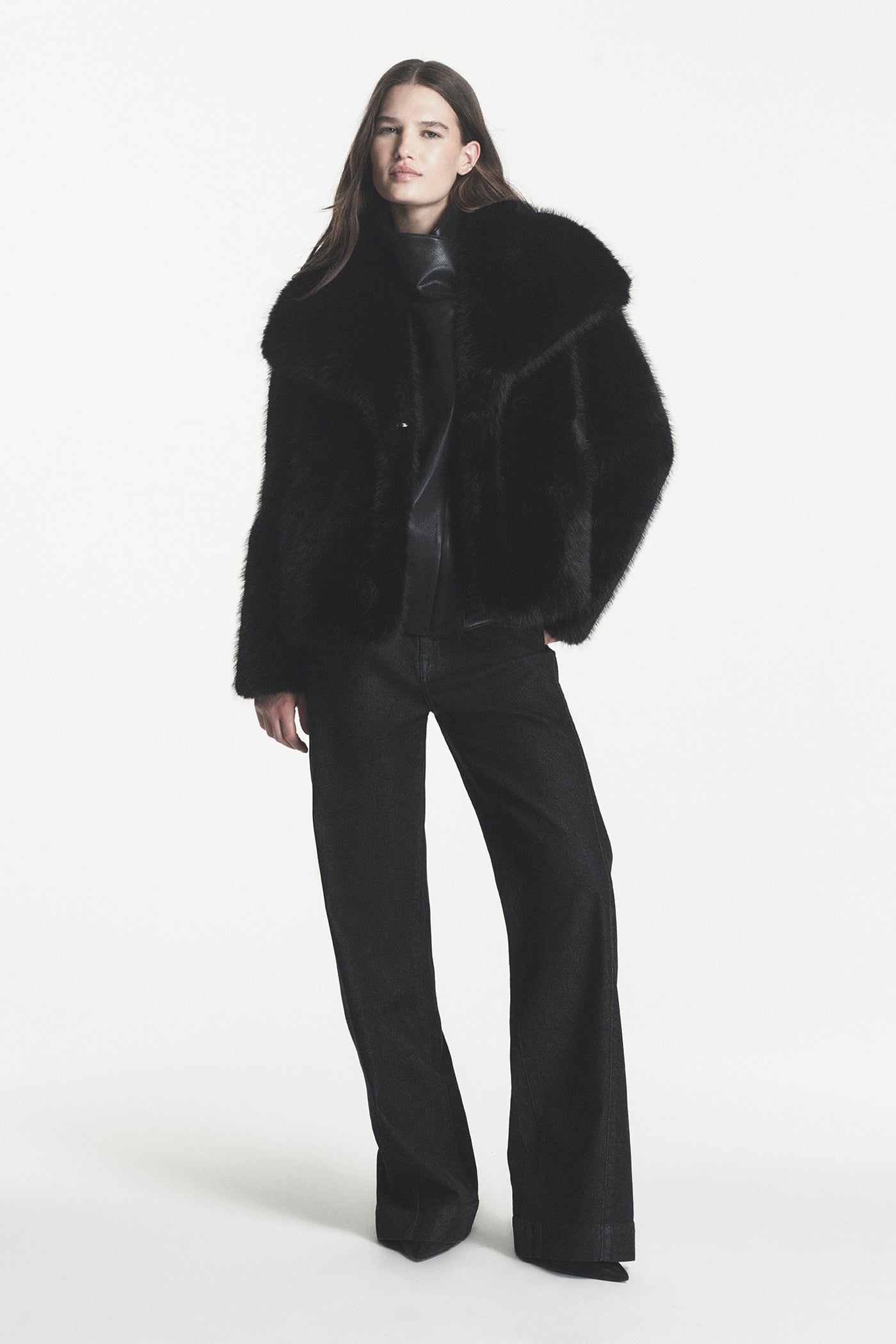 FAUX FUR JACKET VIEW 2